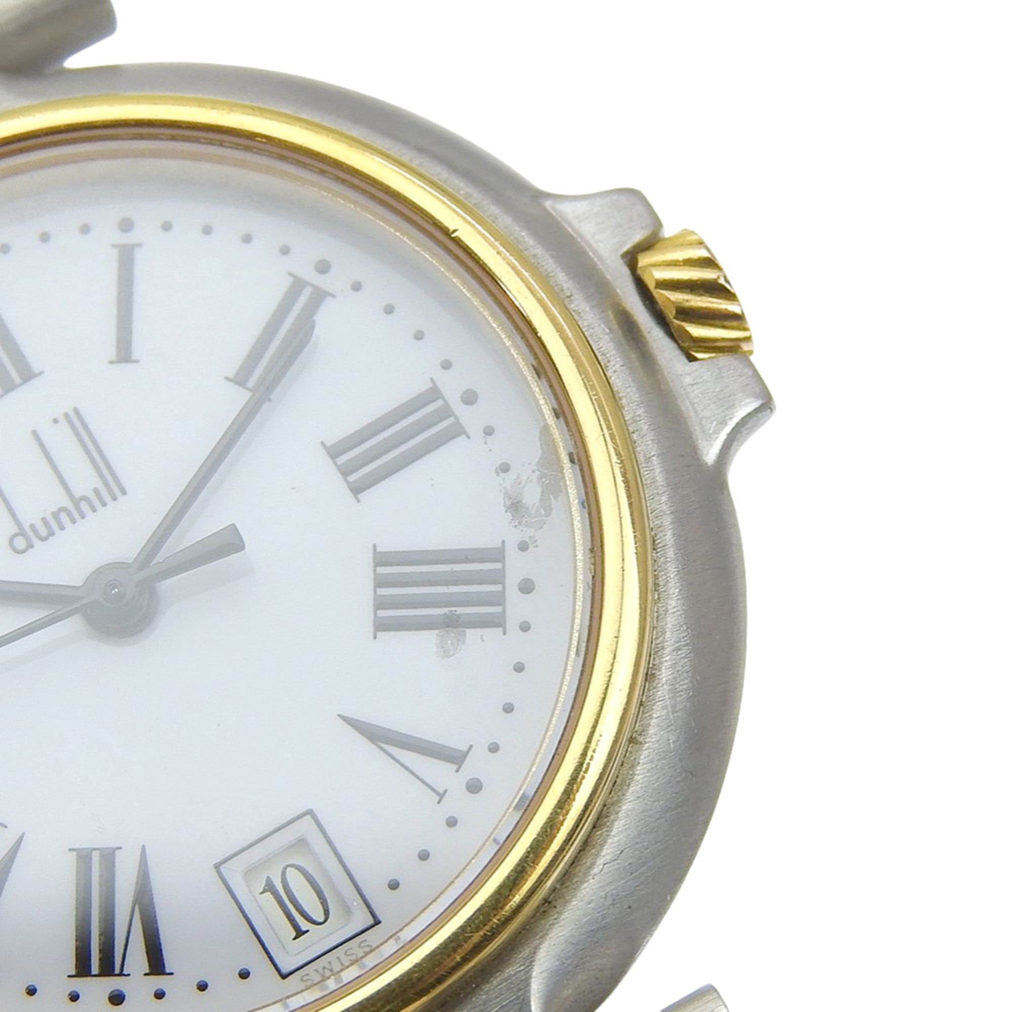 Alfred Dunhill Dunhill women's watch, stainless steel, quartz, analog, white dial. Size ONE SIZE - 7 Thumbnail