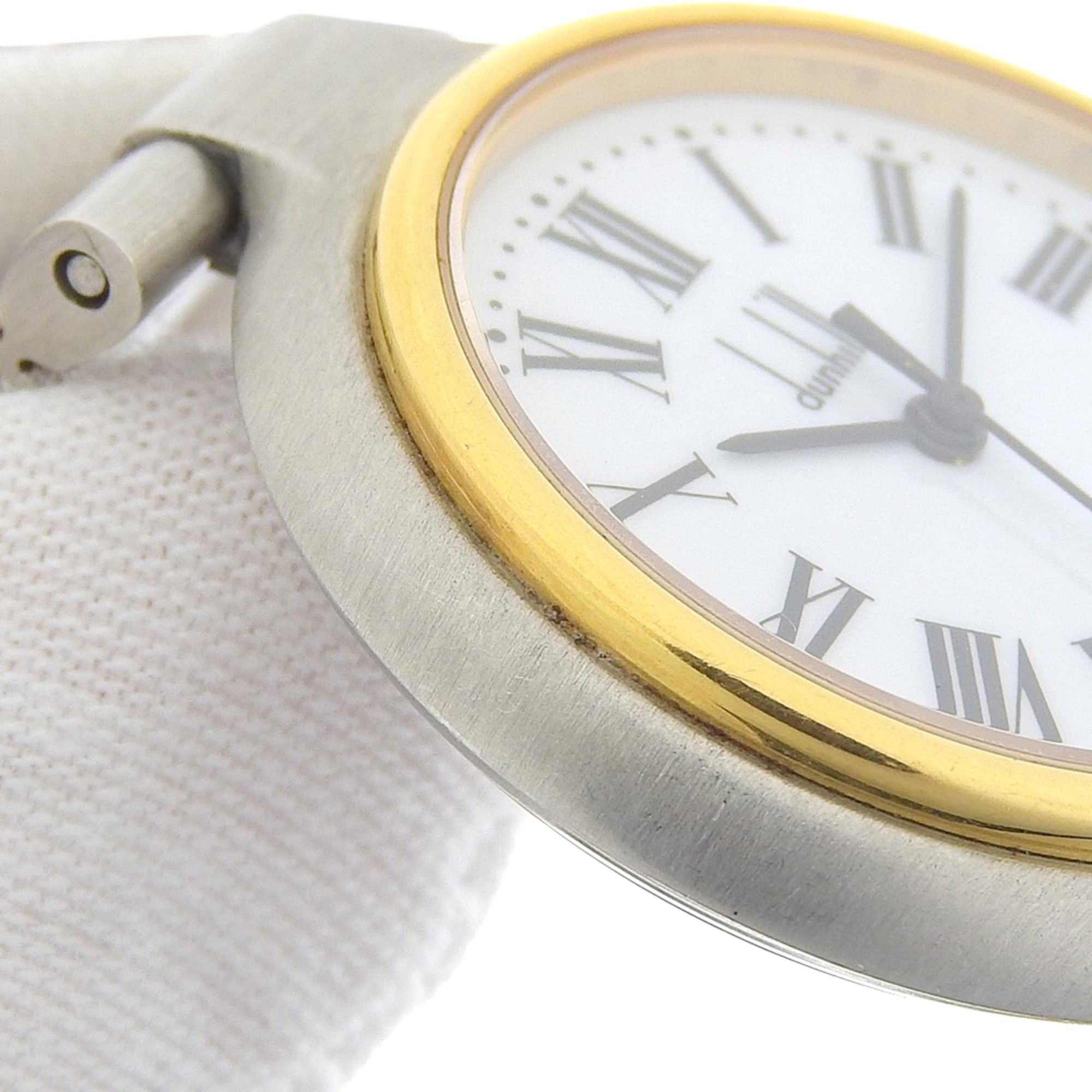 Alfred Dunhill Dunhill women's watch, stainless steel, quartz, analog, white dial. Size ONE SIZE - 8 Thumbnail