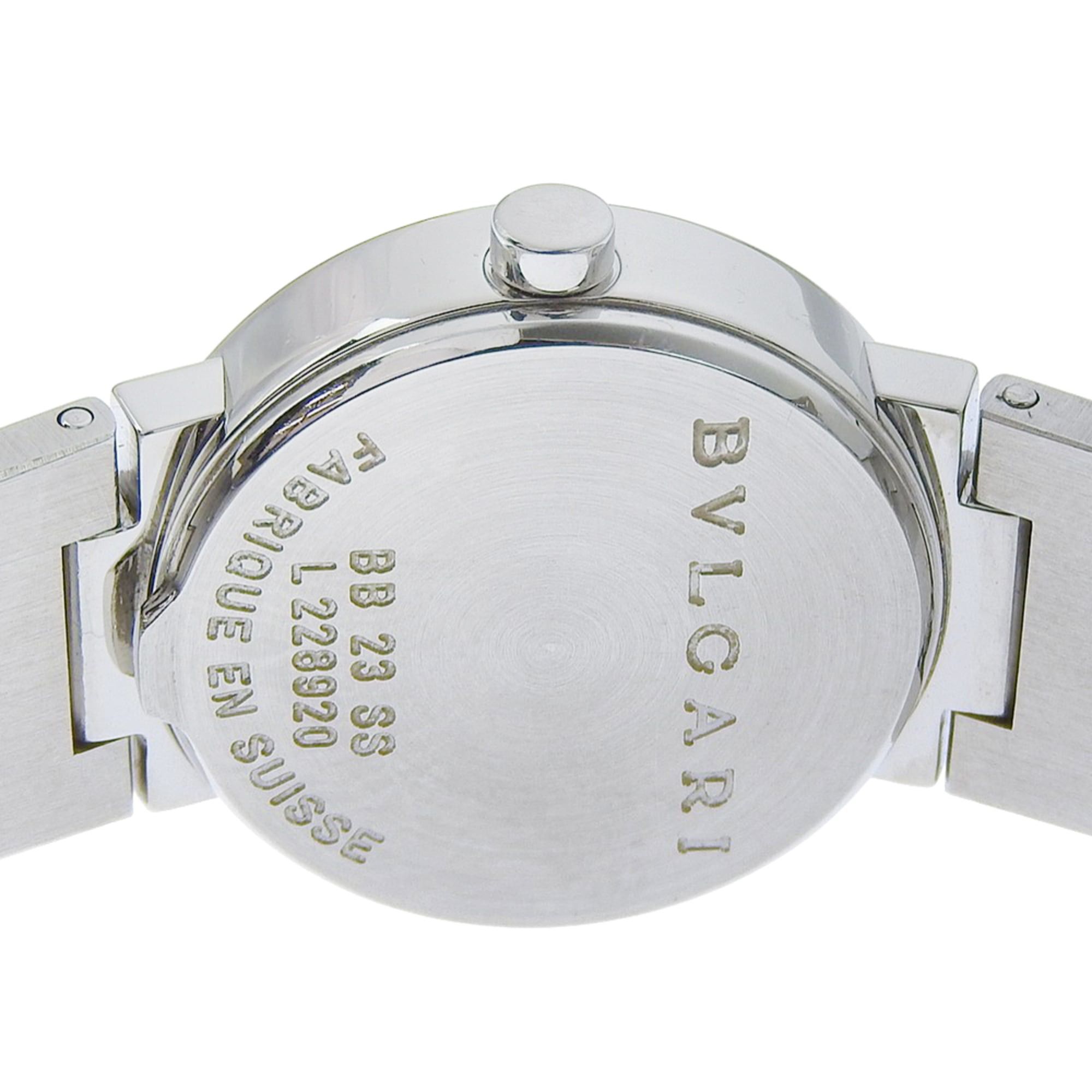Bvlgari Bvlgari Watch BB23SS Stainless Steel Quartz Analog Black Dial Women's Size ONE SIZE - 6 Thumbnail