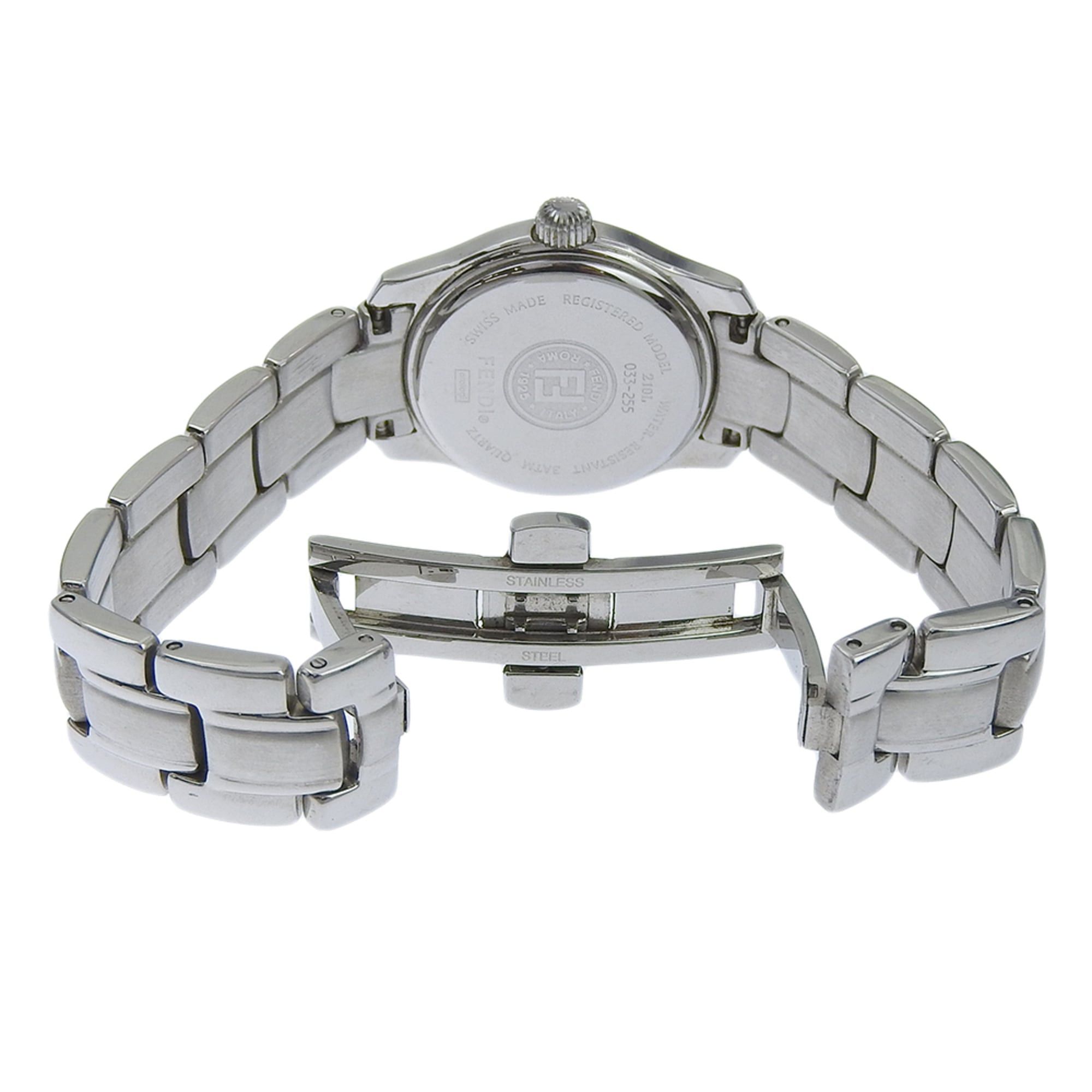 Fendi Fendi Olologi Women's Watch, 210L Stainless Steel, Quartz, Analog, Black Dial Size ONE SIZE - 5 Thumbnail