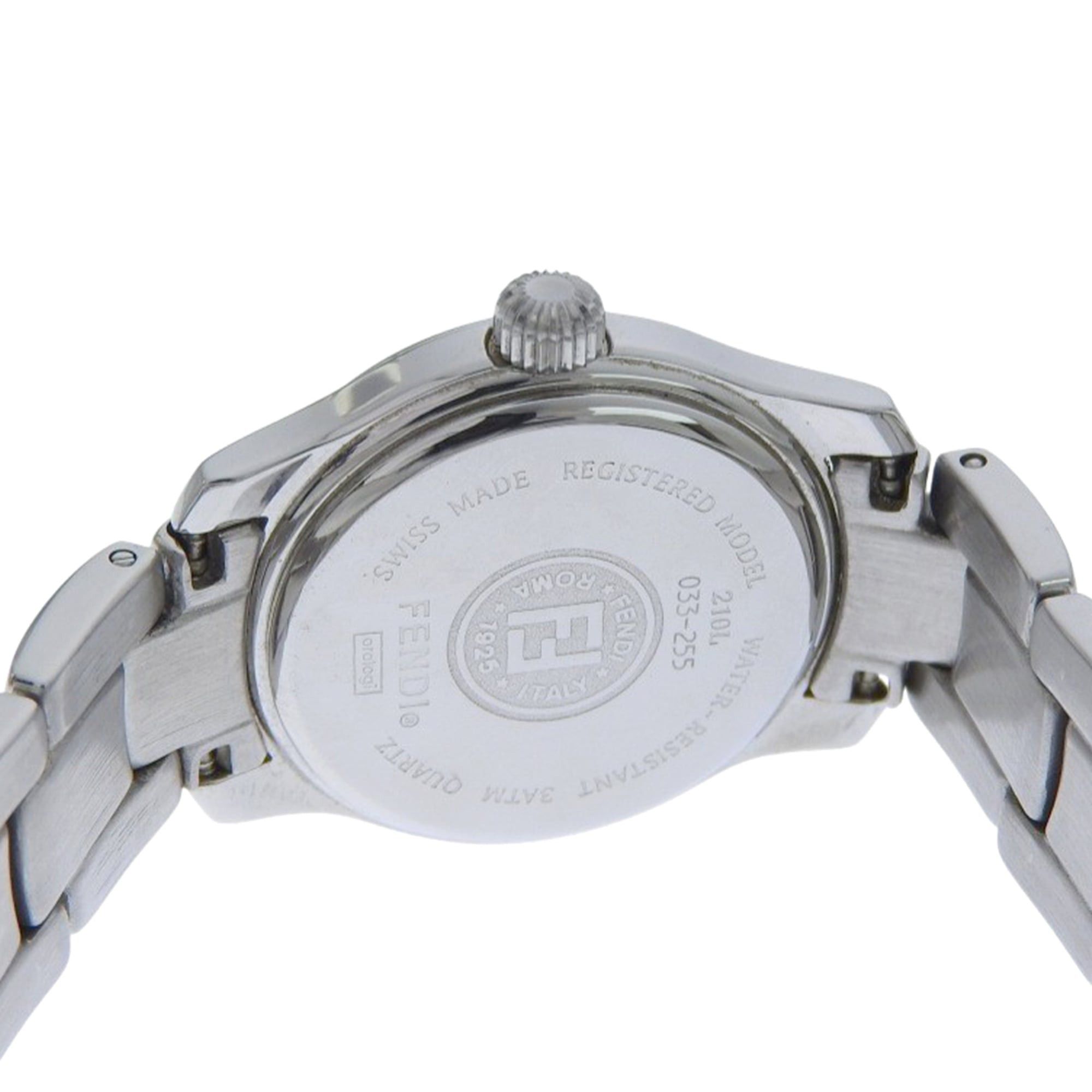 Fendi Fendi Olologi Women's Watch, 210L Stainless Steel, Quartz, Analog, Black Dial Size ONE SIZE - 6 Thumbnail
