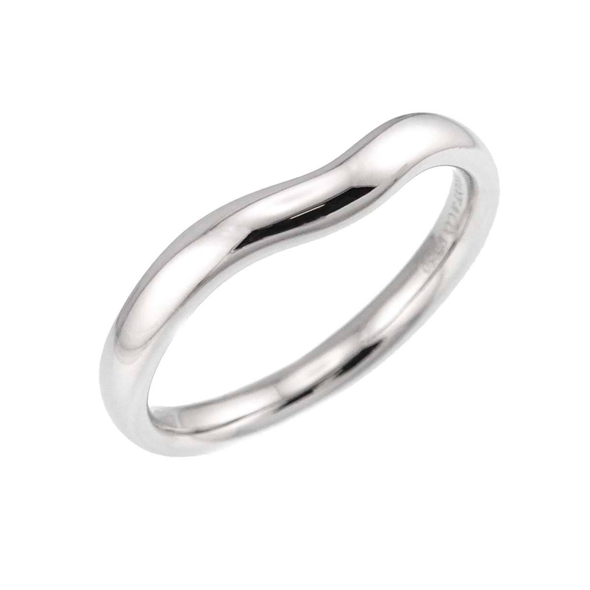 Tiffany & Co. Tiffany & Co. Wide Curved Band Ring (Pt Platinum) Size ONE SIZE - 5 Thumbnail