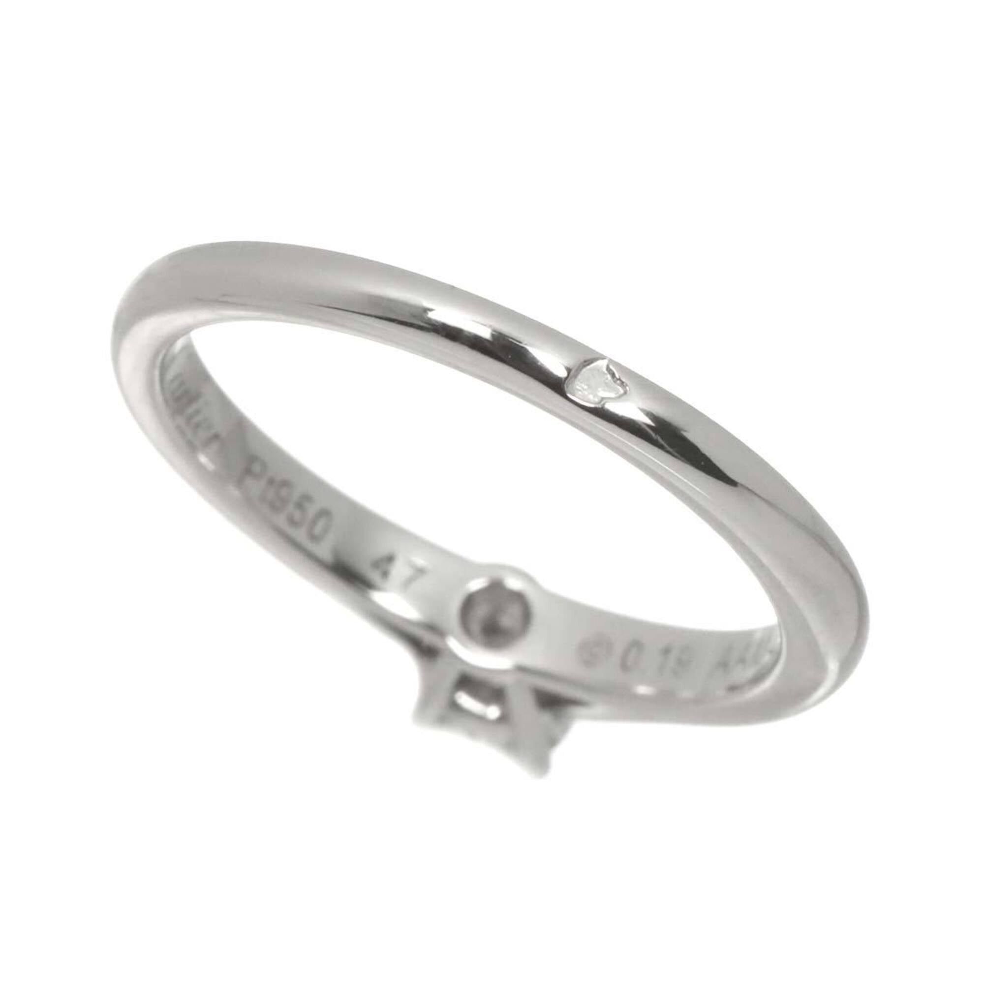 Cartier Cartier 1895 Solitaire Ring #47, 0.19ct Diamond, Platinum. Size ONE SIZE - 5 Thumbnail