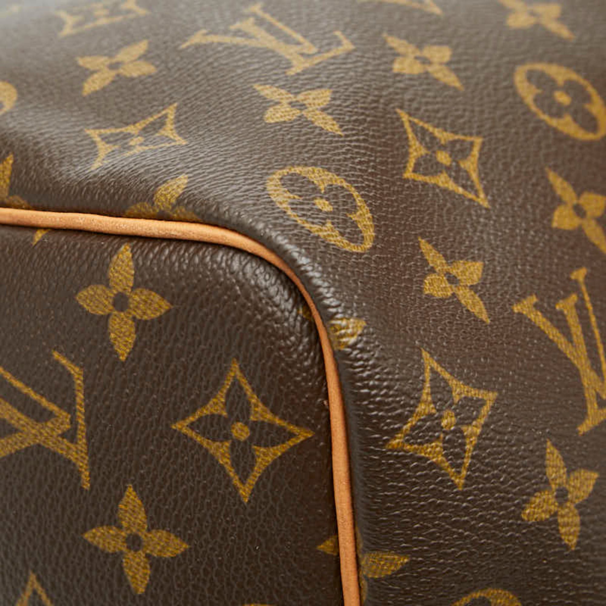 Louis Vuitton Louis Vuitton Monogram Keepall 50 Boston Bag M41426 Brown Leather Women's LOUIS VUITTON Size ONE SIZE - 4 Thumbnail