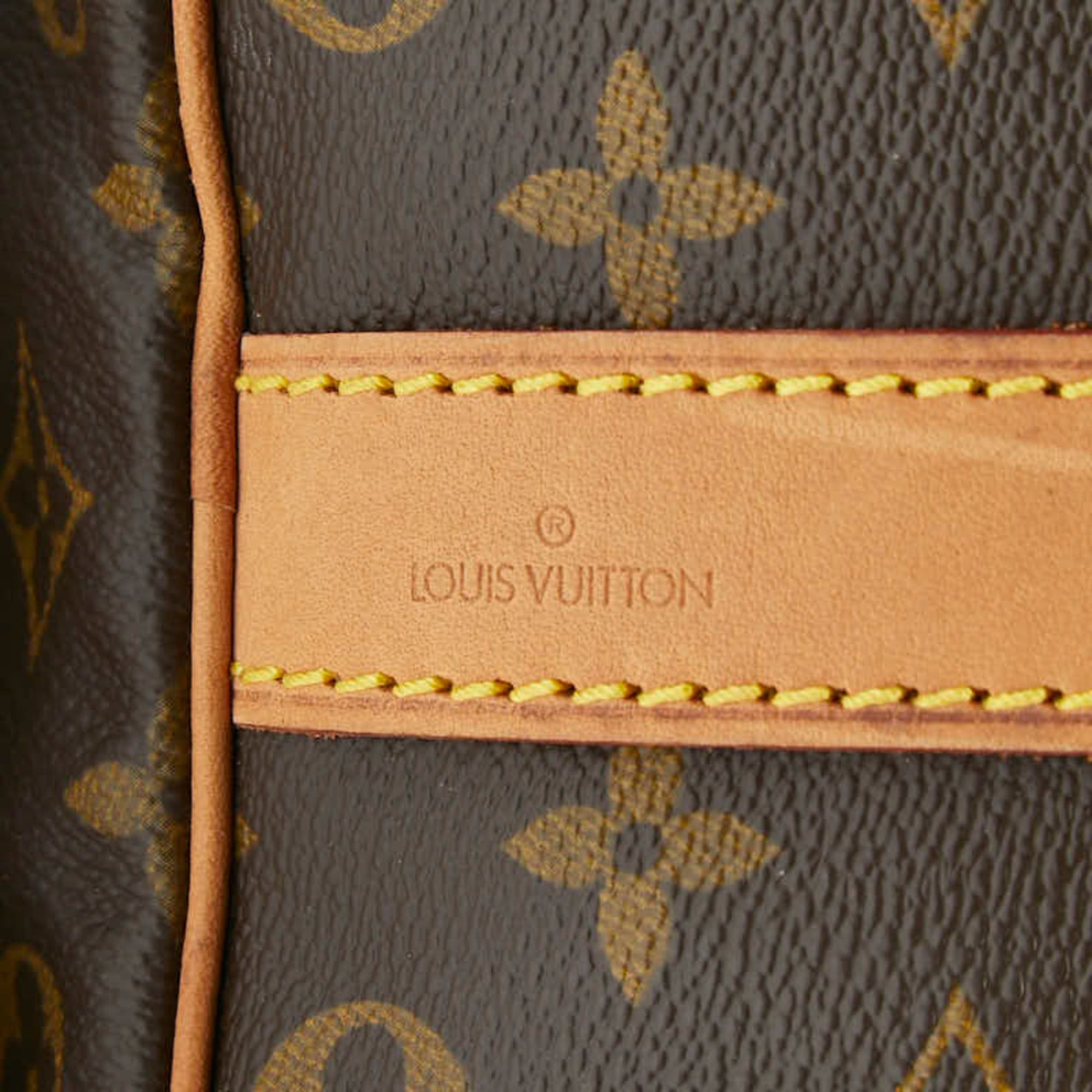Louis Vuitton Louis Vuitton Monogram Keepall 50 Boston Bag M41426 Brown Leather Women's LOUIS VUITTON Size ONE SIZE - 9 Thumbnail