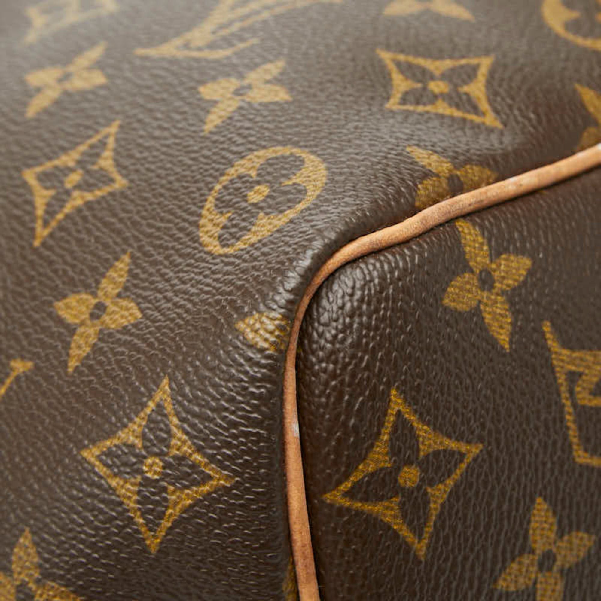 Louis Vuitton Louis Vuitton Monogram Keepall 50 Boston Bag M41426 Brown Leather Women's LOUIS VUITTON Size ONE SIZE - 5 Thumbnail