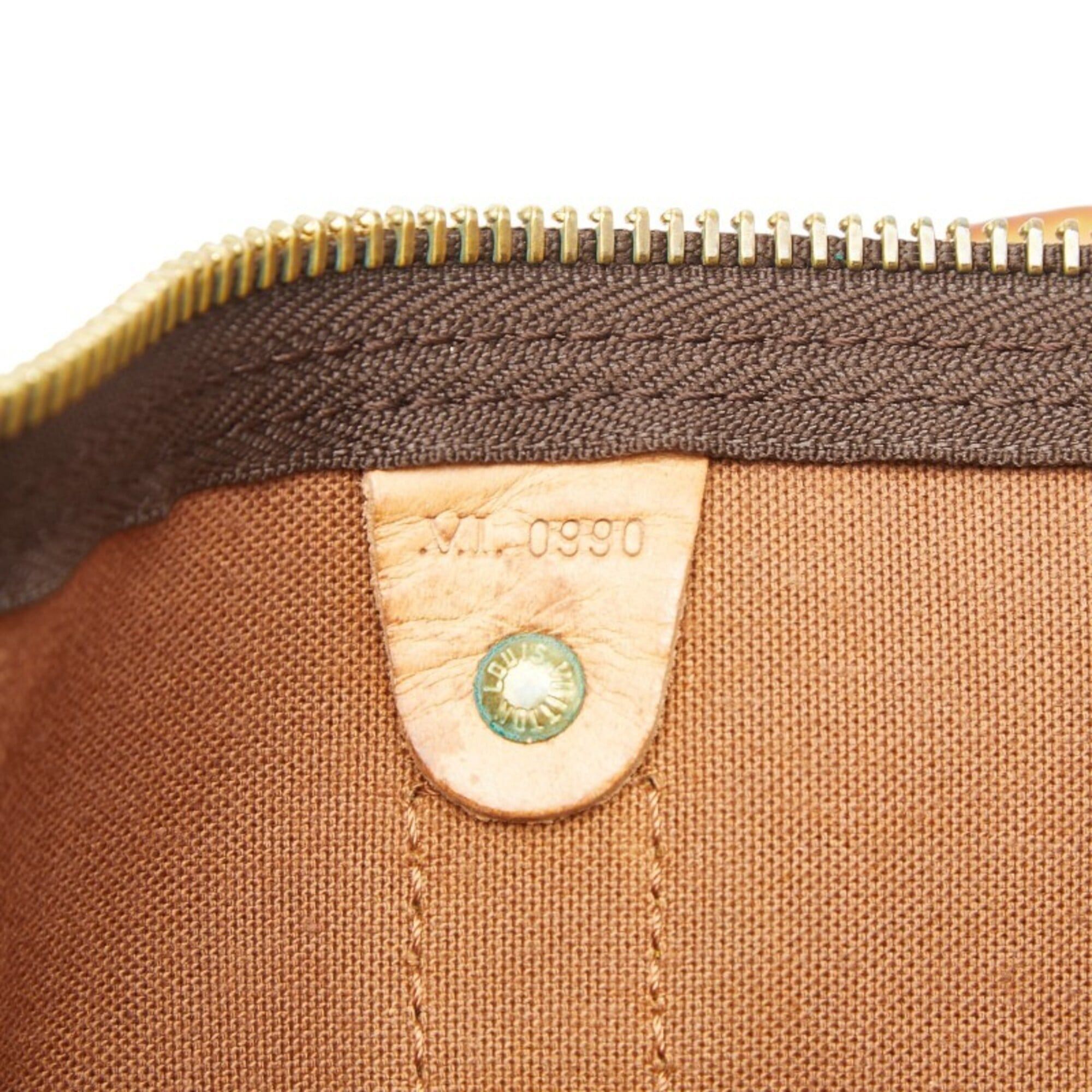 Louis Vuitton Louis Vuitton Monogram Keepall 50 Boston Bag M41426 Brown Leather Women's LOUIS VUITTON Size ONE SIZE - 10 Thumbnail