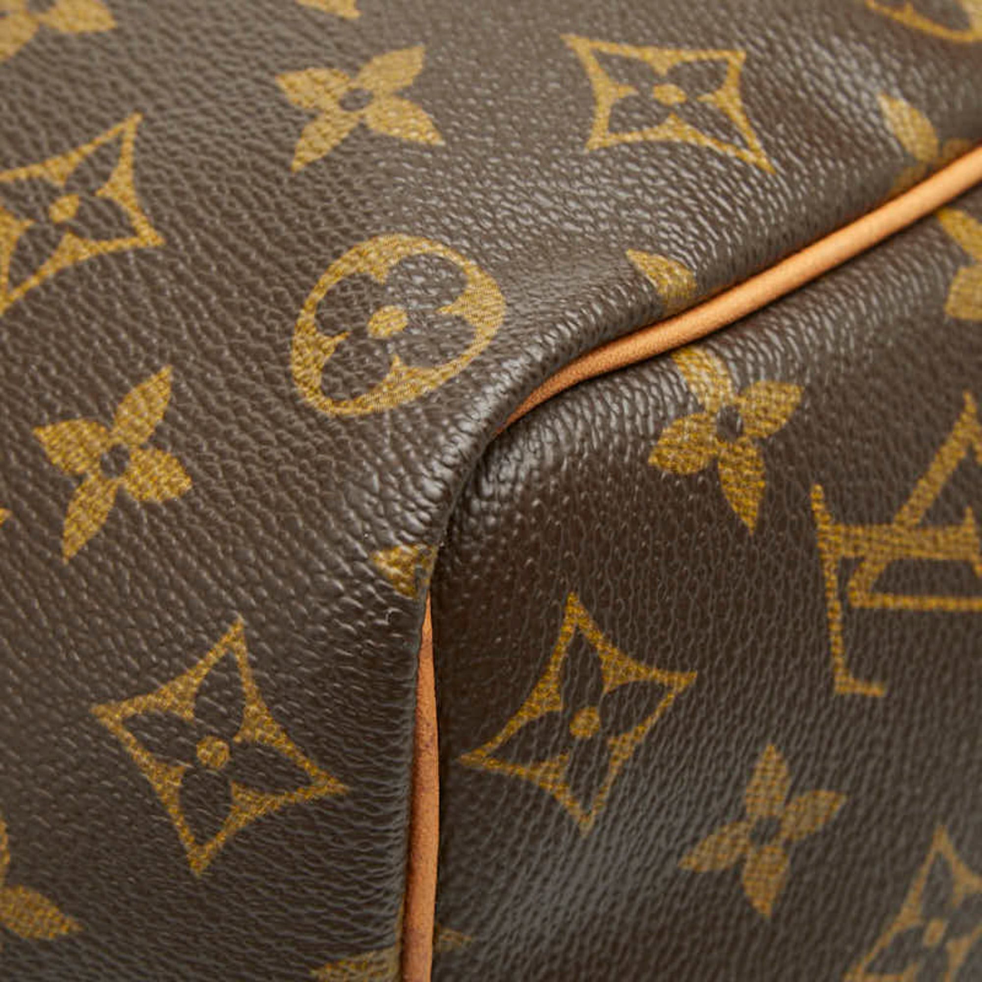 Louis Vuitton Louis Vuitton Monogram Keepall 50 Boston Bag M41426 Brown Leather Women's LOUIS VUITTON Size ONE SIZE - 7 Thumbnail
