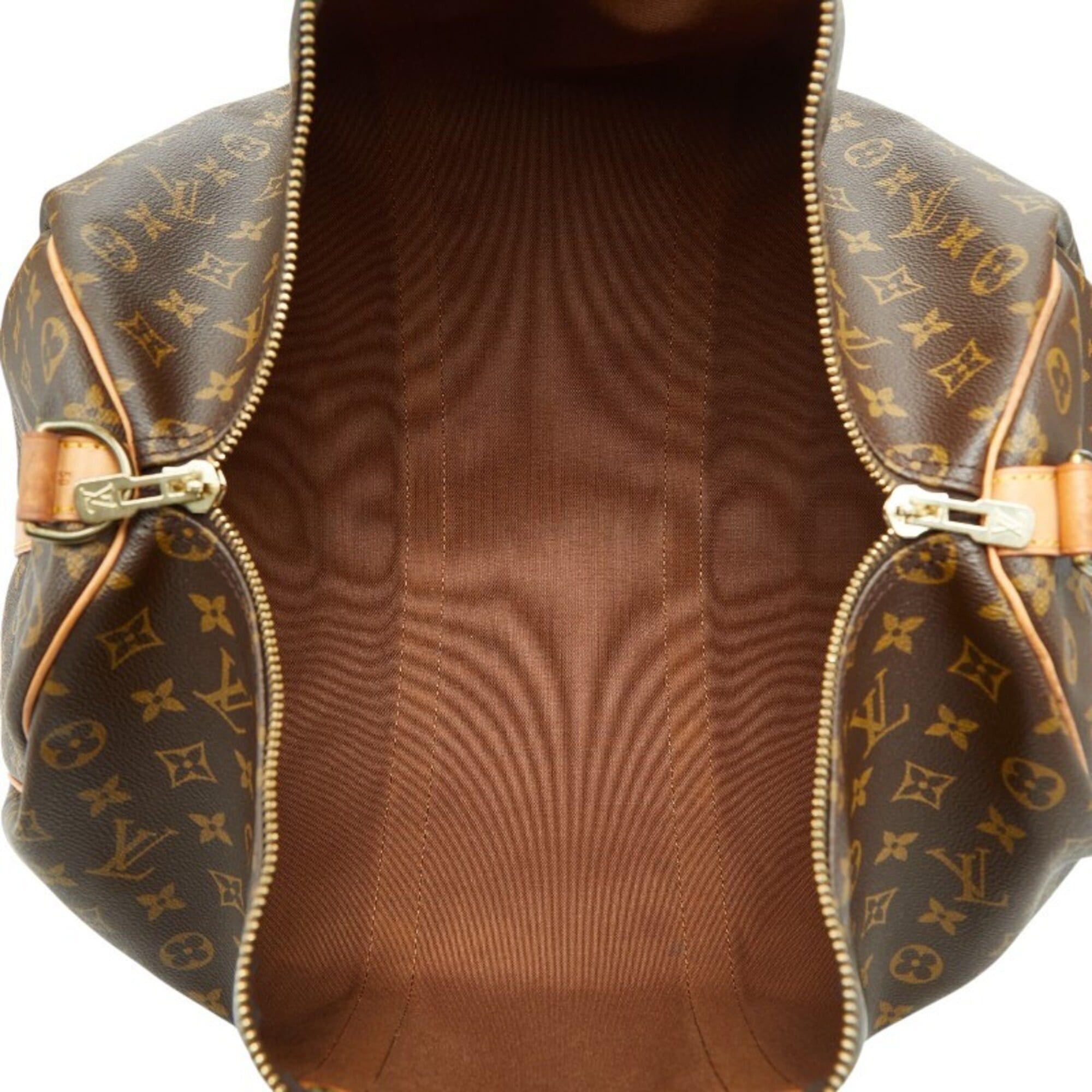 Louis Vuitton Louis Vuitton Monogram Keepall 50 Boston Bag M41426 Brown Leather Women's LOUIS VUITTON Size ONE SIZE - 8 Thumbnail