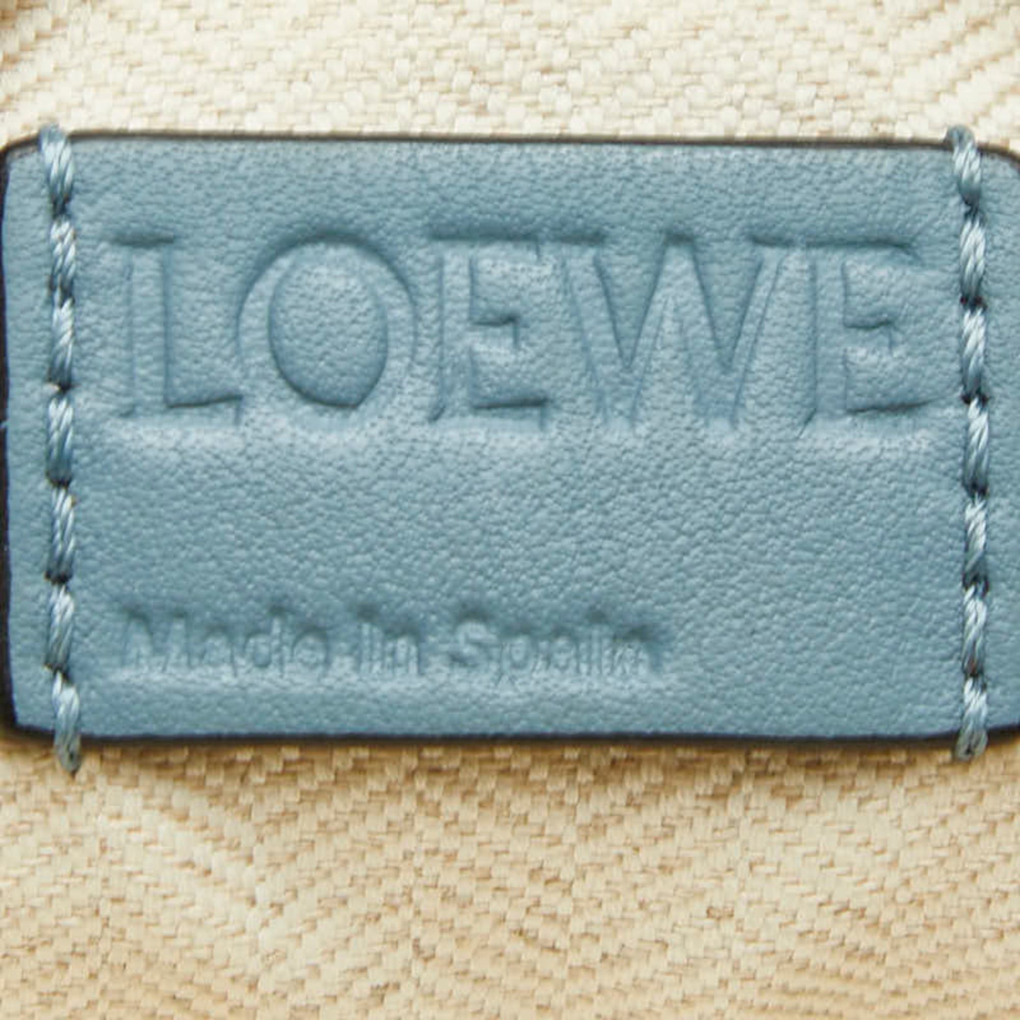 Loewe Loewe Anagram Puzzle Shoulder Bag, Blue Leather, Women's LOEWE Size ONE SIZE - 10 Thumbnail