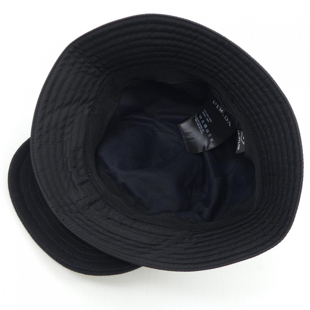 Prada Prada Prada Triangle Logo Re Nylon Hat Textile Hats 2HC281 2D0V DUTY FREE for USA Size ONE SIZE - 5 Thumbnail