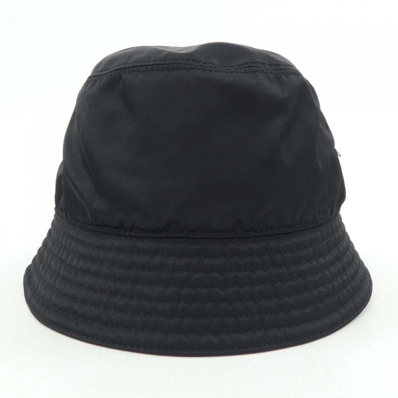 Prada Prada Prada Triangle Logo Re Nylon Hat Textile Hats 2HC281 2D0V DUTY FREE for USA Size ONE SIZE - 4 Thumbnail