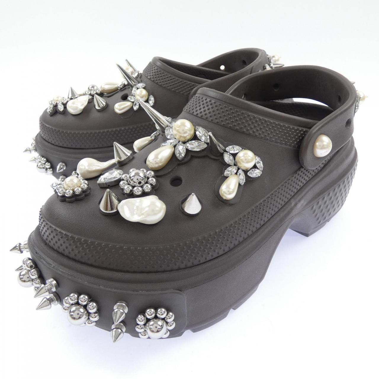 Other Other Crocs Simone Rocha Sandals Plastic / Synthetic Shoes SIMONEROCHA DUTY FREE for USA Size ONE SIZE - 3 Thumbnail