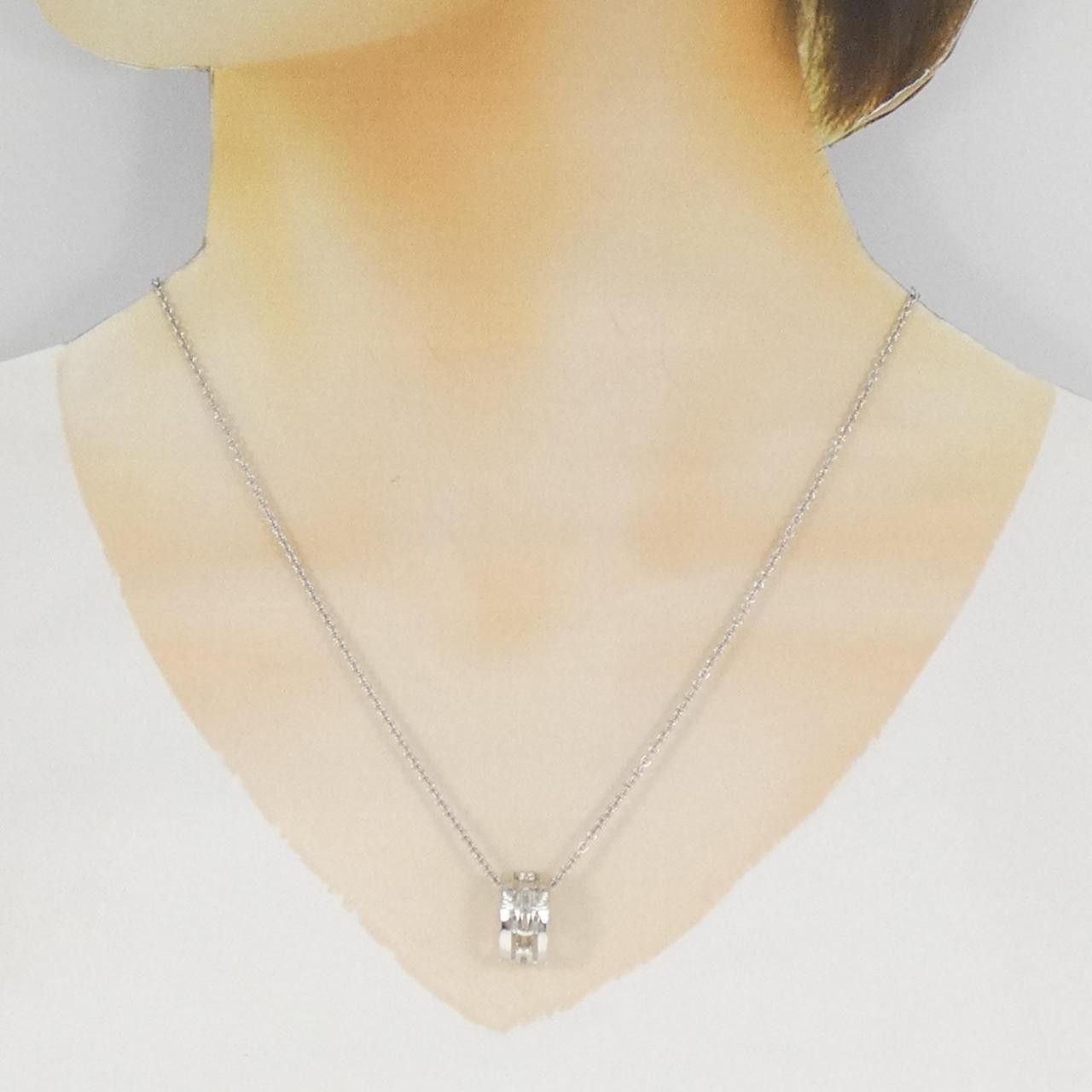 Bvlgari Bvlgari Bvlgari Parentesi 750 White Gold Necklace Precious Metal Necklace CL854243 DUTY FREE for USA Size ONE SIZE - 6 Thumbnail