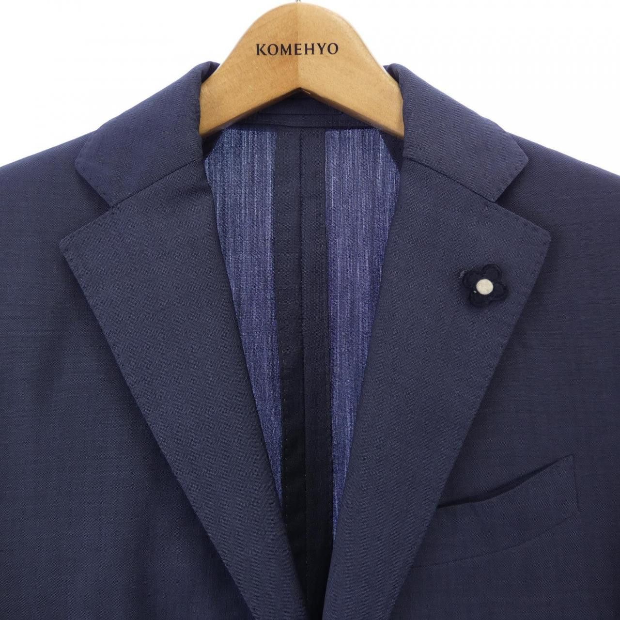 Lardini Lardini Lardini Wool Suit Textile Suits JK801AQ DUTY FREE for USA Size ONE SIZE - 5 Thumbnail