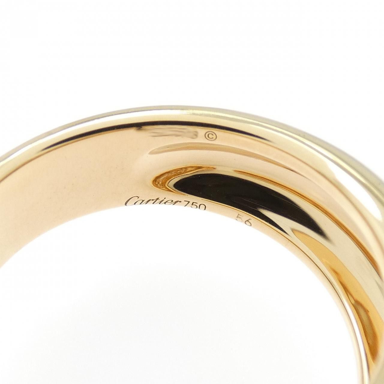 Cartier Cartier Cartier Panthere 750 Yellow Gold Ring Size 16 Precious Metal Ring DUTY FREE for USA Size ONE SIZE - 4 Thumbnail