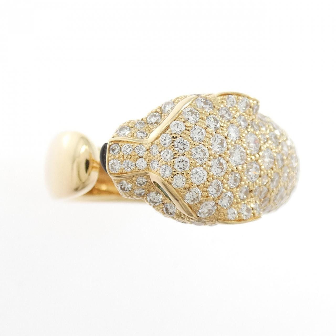 Cartier Cartier Cartier Panthere 750 Yellow Gold Ring Size 16 Precious Metal Ring DUTY FREE for USA Size ONE SIZE - 2 Thumbnail