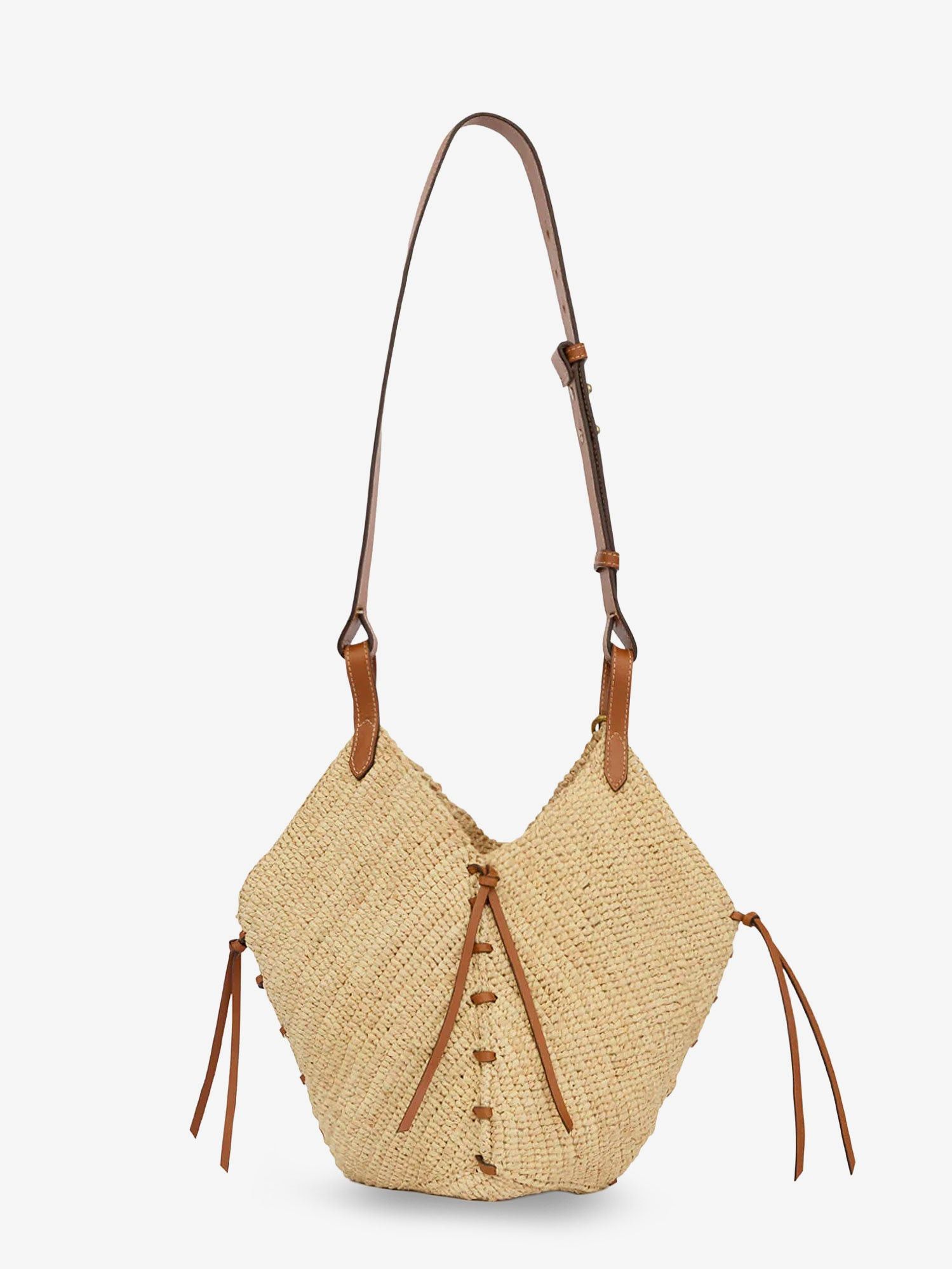 Isabel Marant Losange Raffia Shoulder Bag Size ONE SIZE - 2 Thumbnail