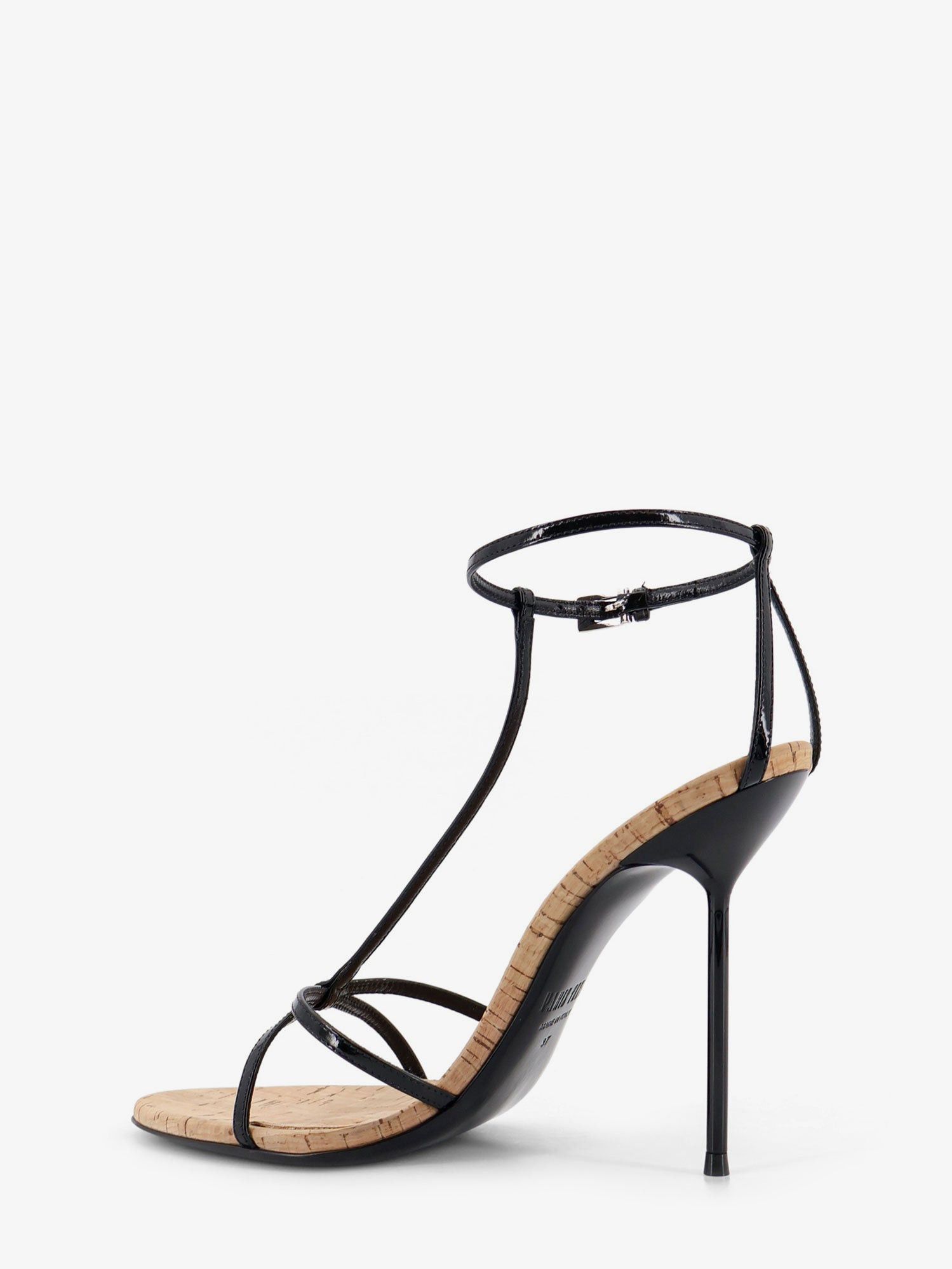 Paris Texas Lidia Leather And Cork Sandals Size US 8.5 / IT 38.5 - 3 Thumbnail