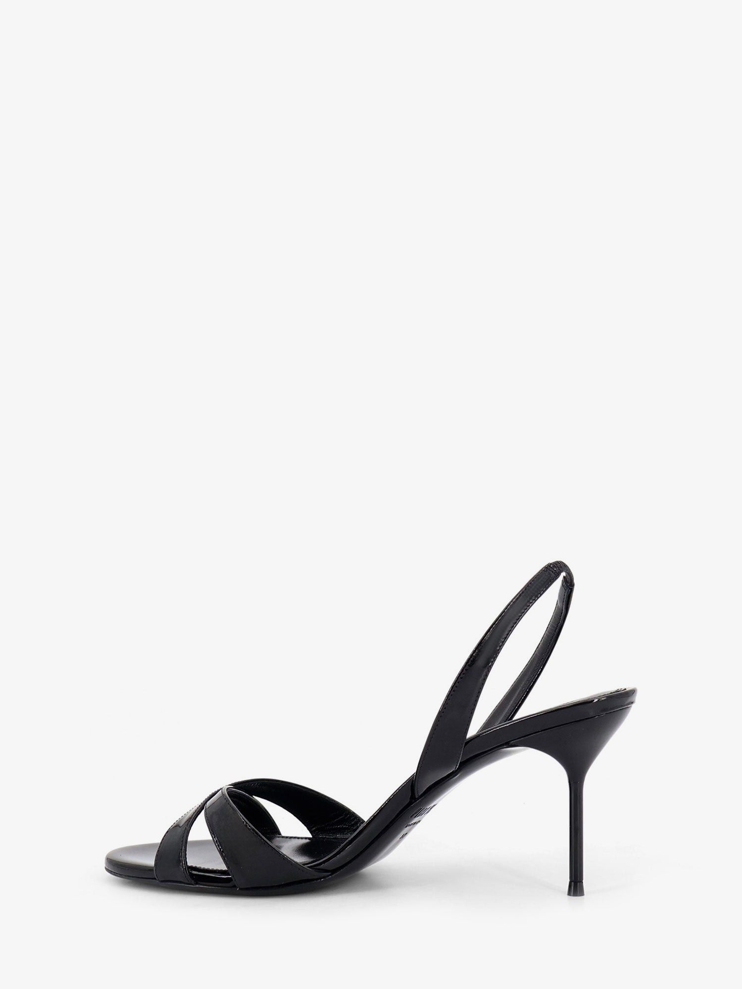 Paris Texas Lidia Patent Leather Sandals Size US 9 / IT 39 - 3 Thumbnail