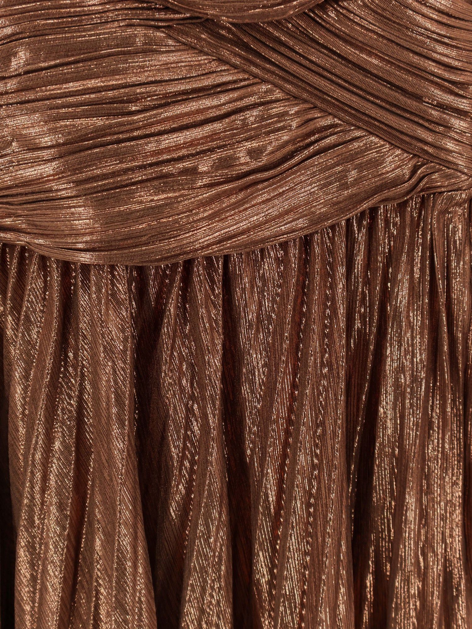 Retrofete Amberley Pleated Dress Size L / US 10 / IT 46 - 4 Thumbnail
