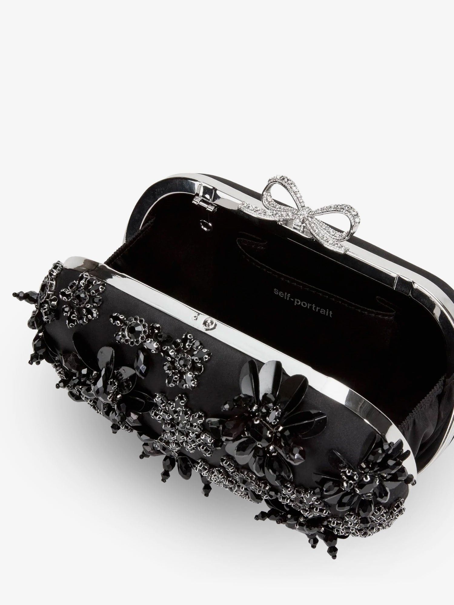 Self-Portrait Crystals Clutch Bag Size ONE SIZE - 3 Thumbnail