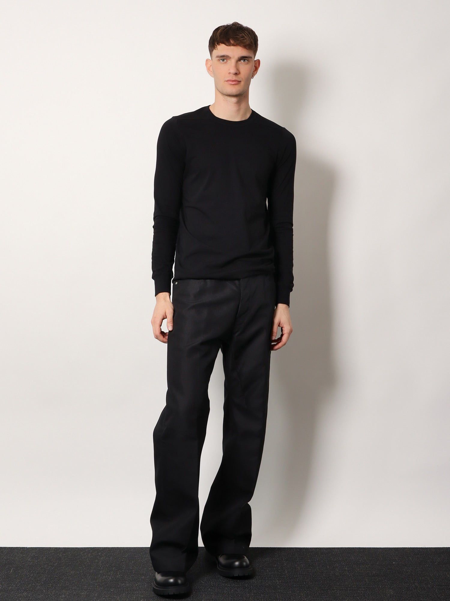 Rick Owens Geth Certified Cotton Blend Trousers Size US 33 - 4 Thumbnail