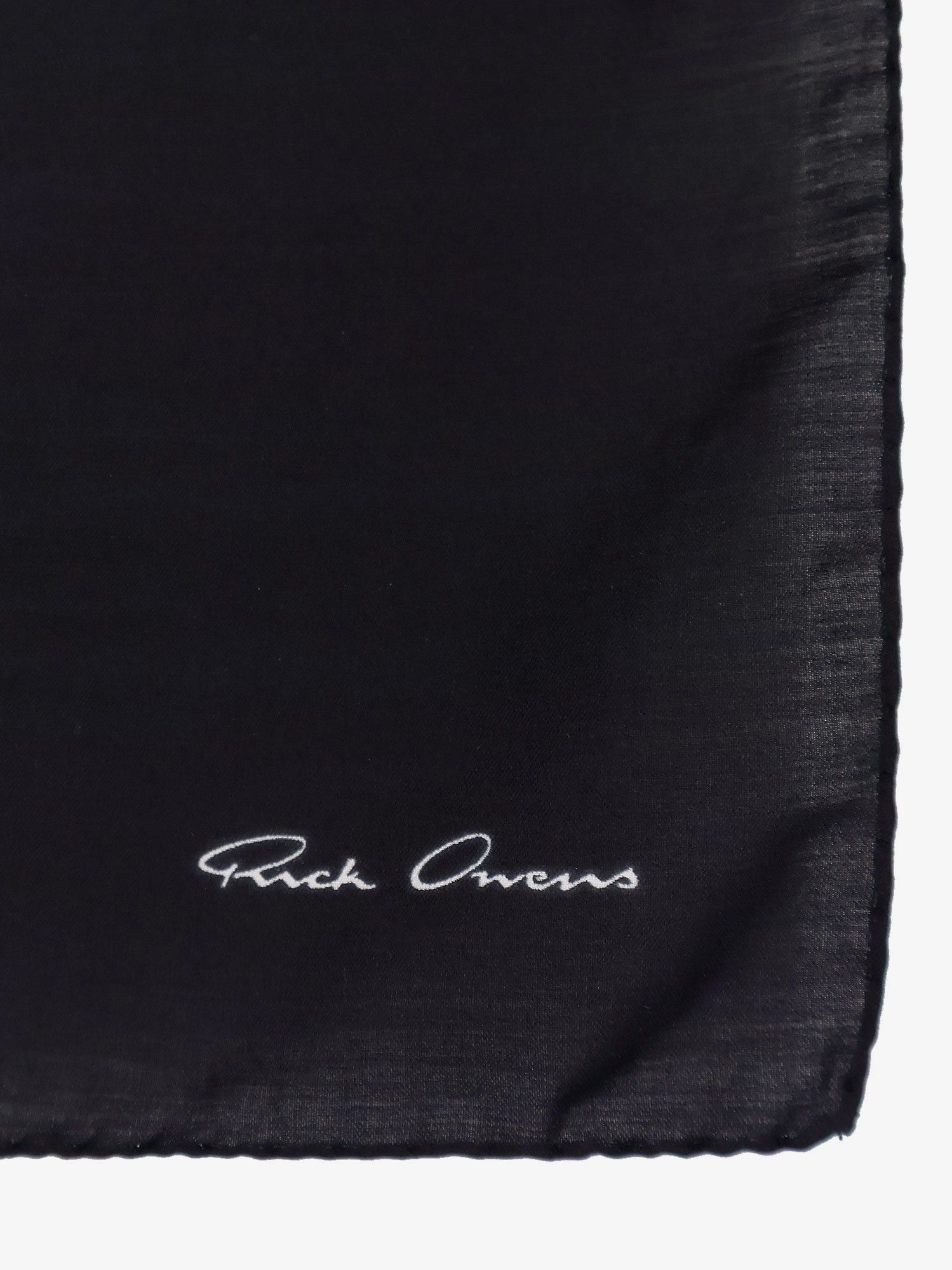 Rick Owens Modal And Silk Blend Scarf Size ONE SIZE - 3 Thumbnail