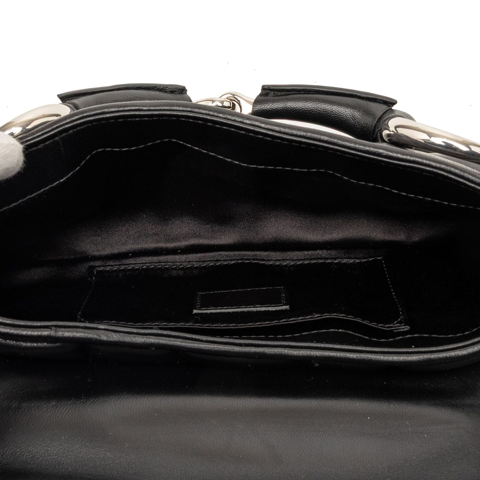 Gucci Small Quilted Leather Horsebit Chain Satchel Size ONE SIZE - 4 Thumbnail
