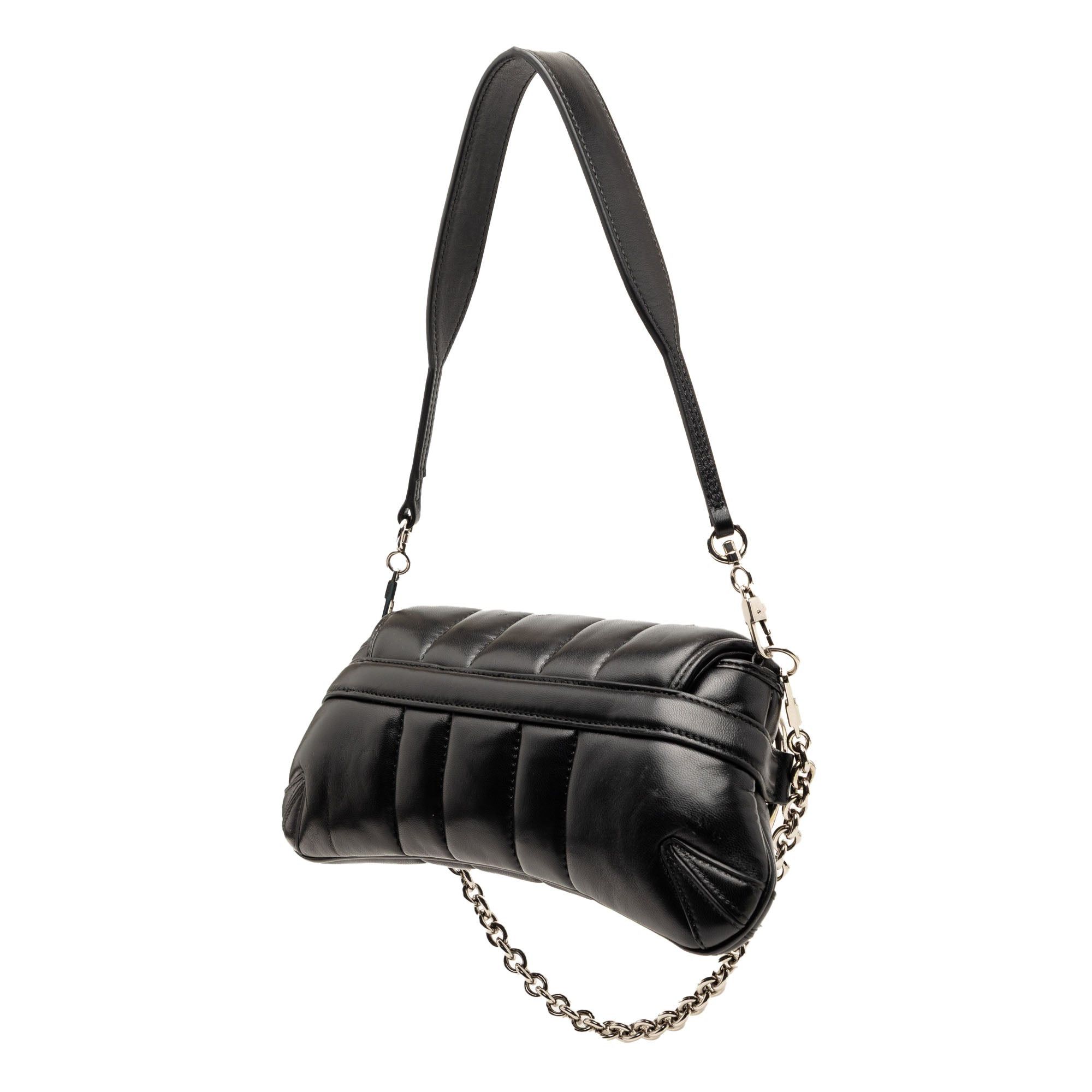 Gucci Small Quilted Leather Horsebit Chain Satchel Size ONE SIZE - 2 Thumbnail