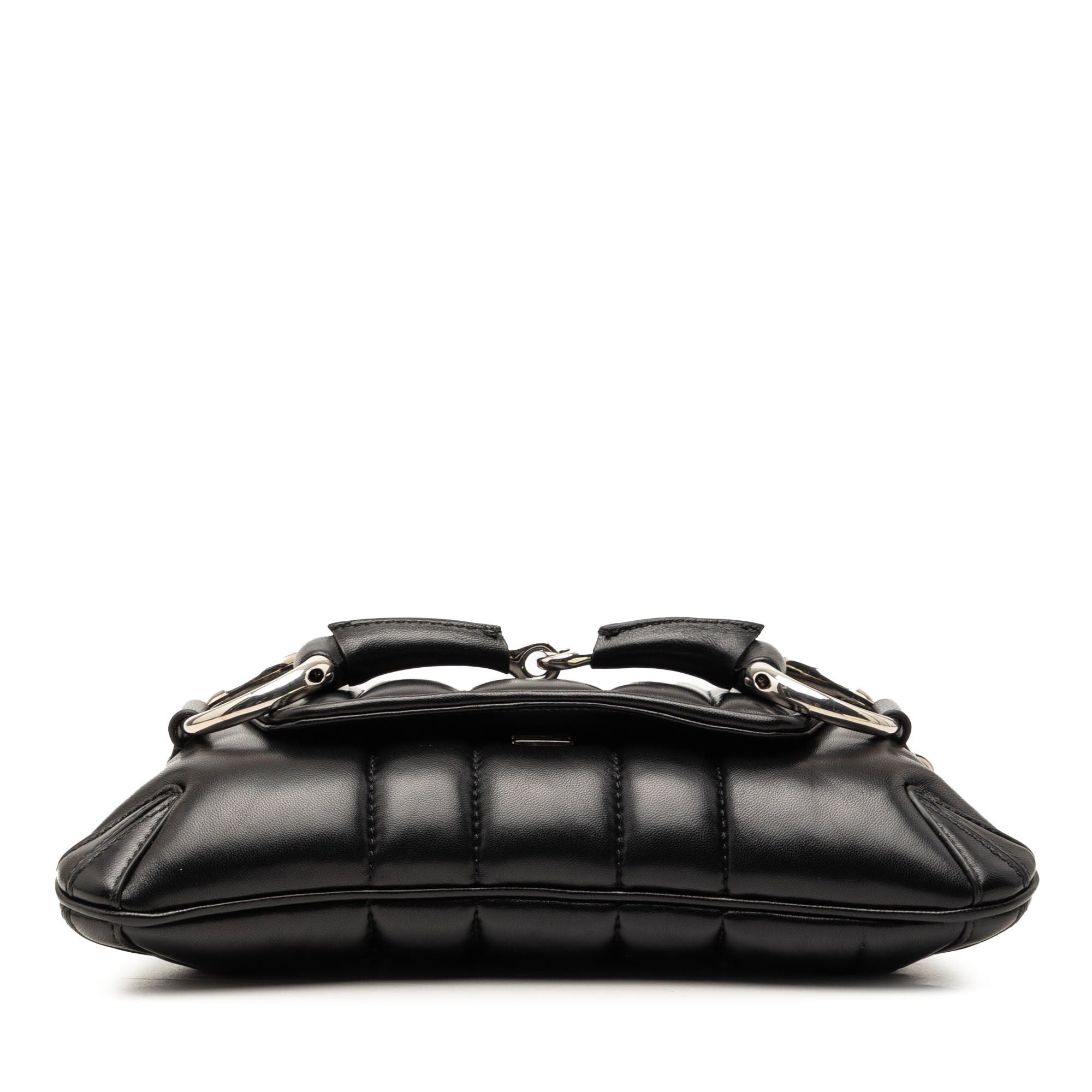 Gucci Small Quilted Leather Horsebit Chain Satchel Size ONE SIZE - 3 Thumbnail