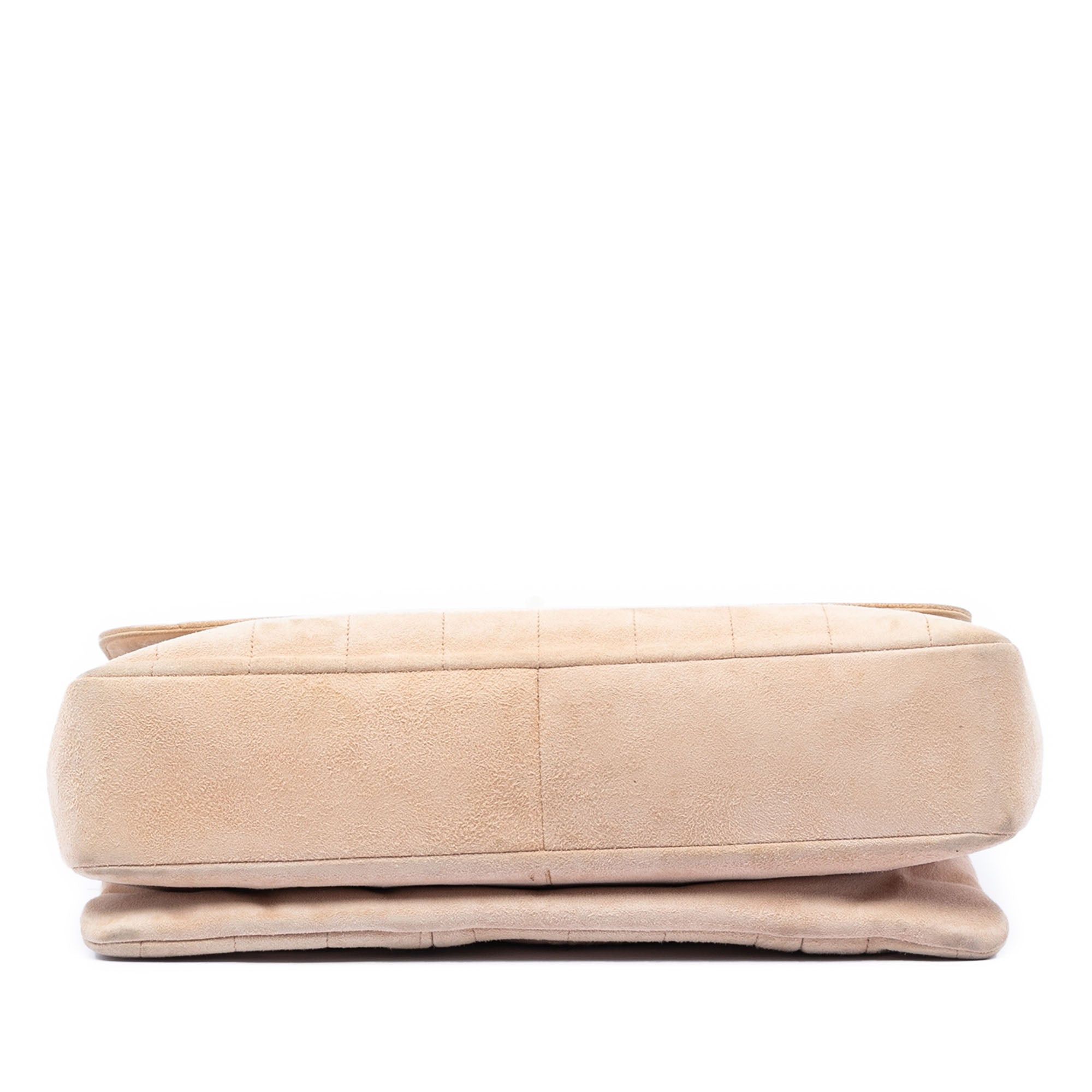 Chanel Choco Bar Suede Mademoiselle Turnlock Flap Size ONE SIZE - 3 Thumbnail