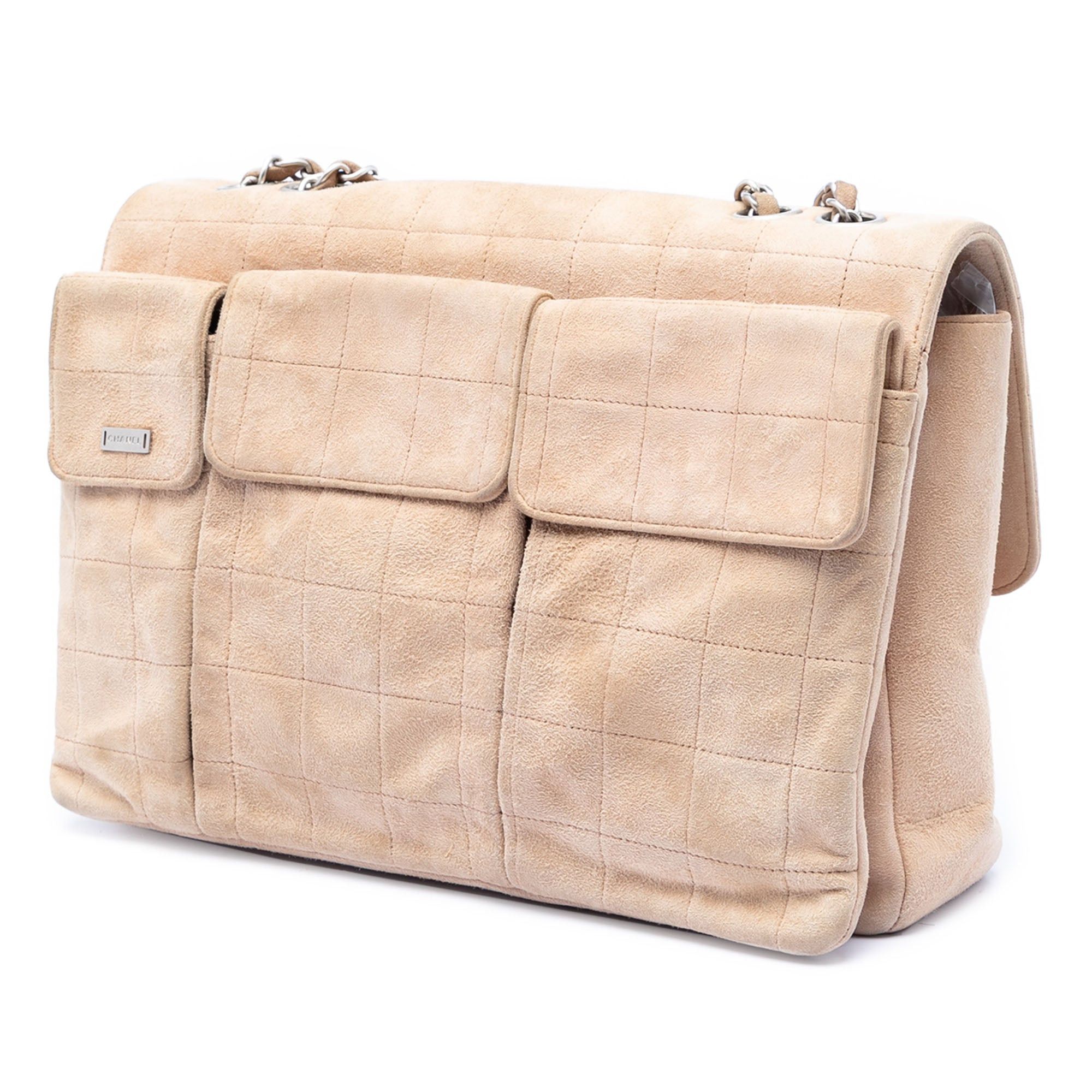 Chanel Choco Bar Suede Mademoiselle Turnlock Flap Size ONE SIZE - 2 Thumbnail
