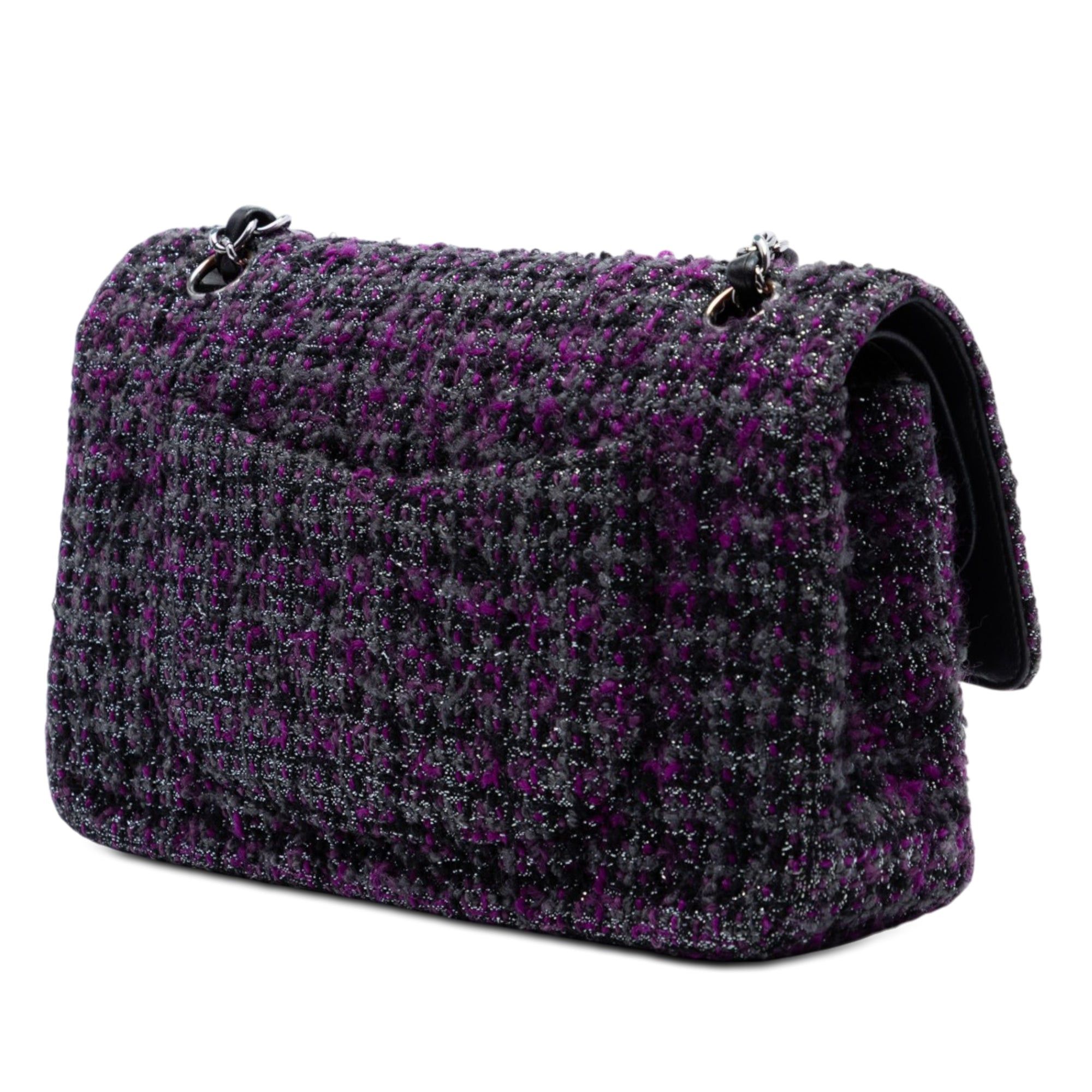 Chanel Medium Classic Tweed Double Flap Size ONE SIZE - 2 Thumbnail