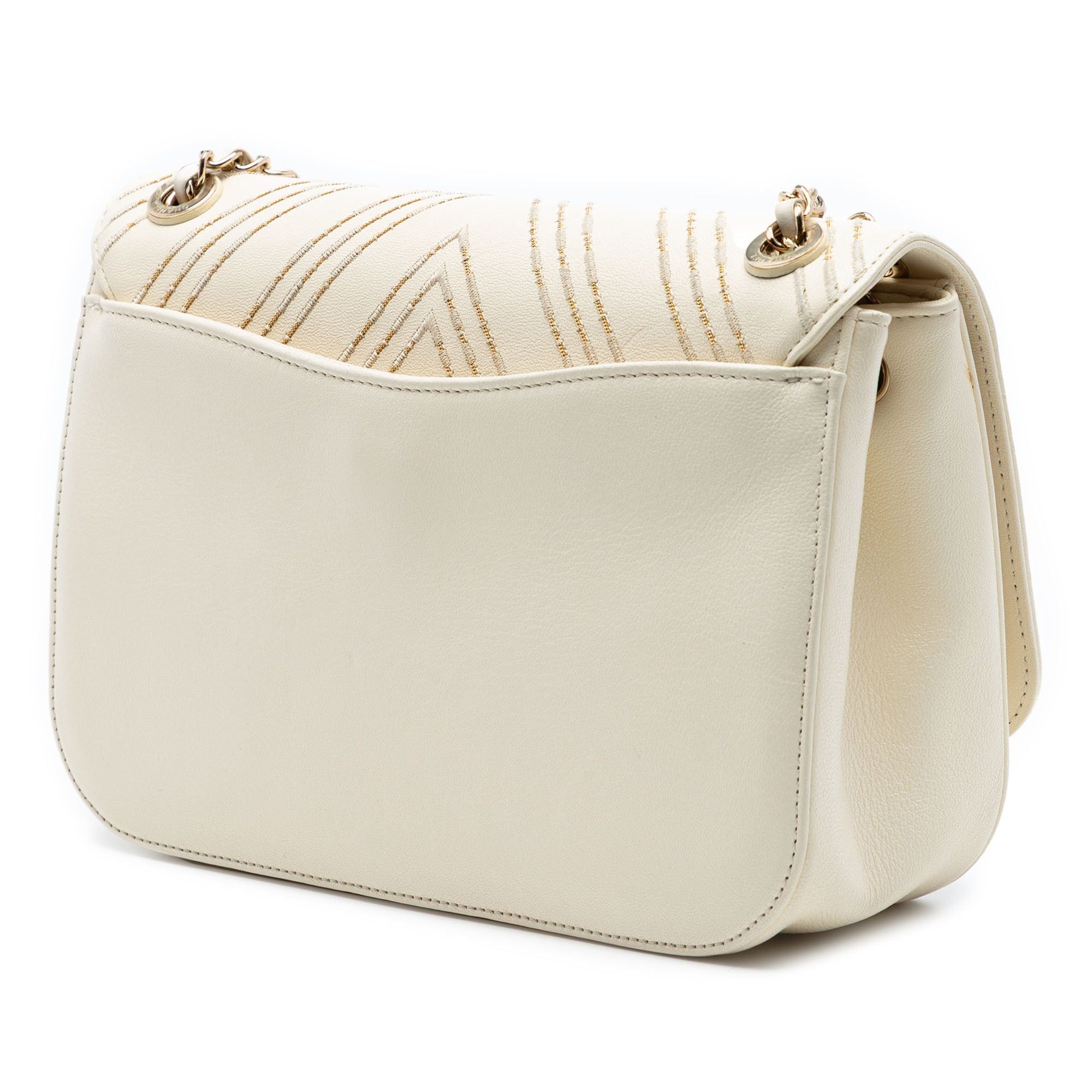 Chanel Large Chevron Sheepskin Subtle Flap Size ONE SIZE - 2 Thumbnail