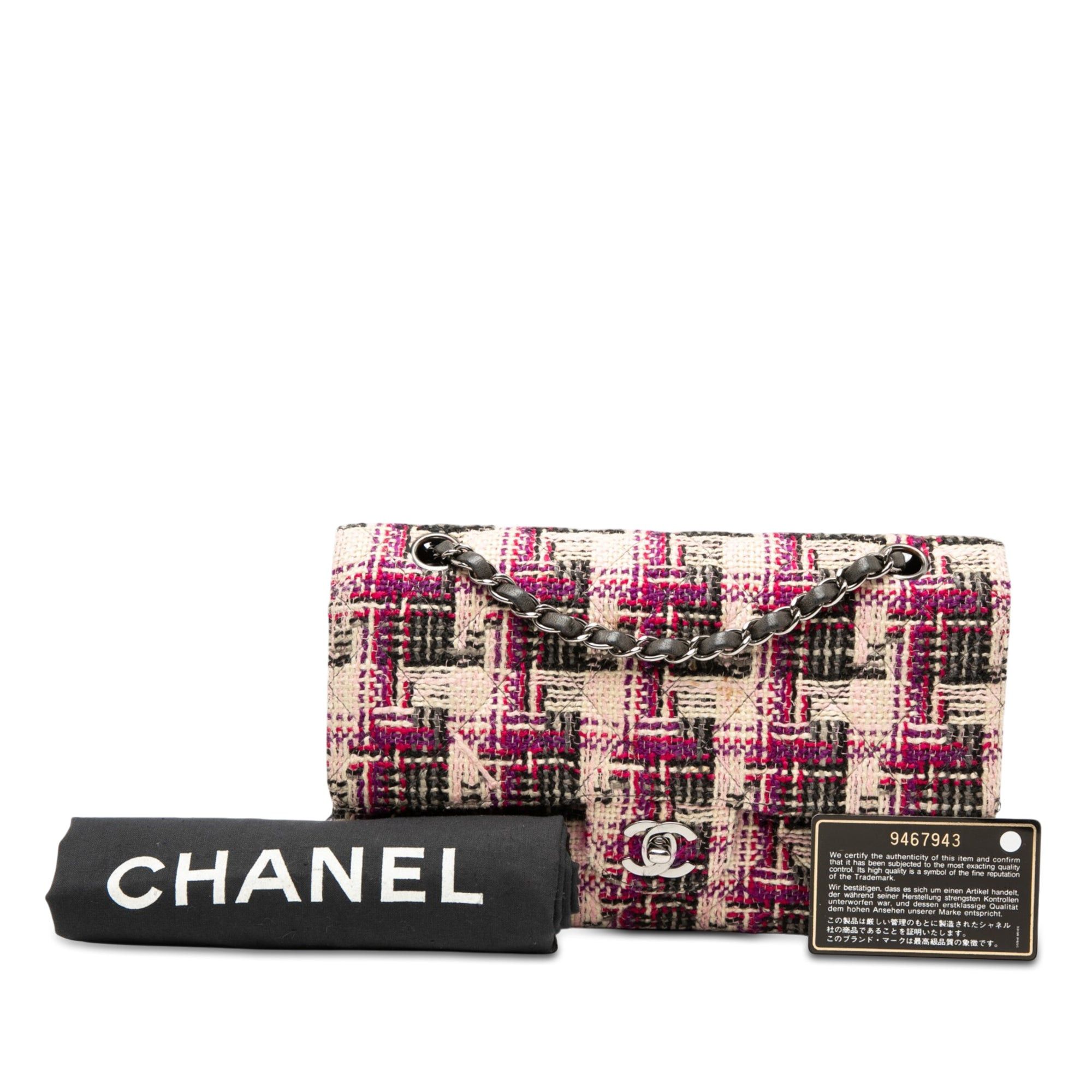Chanel Medium Classic Tweed Double Flap Size ONE SIZE - 9 Thumbnail