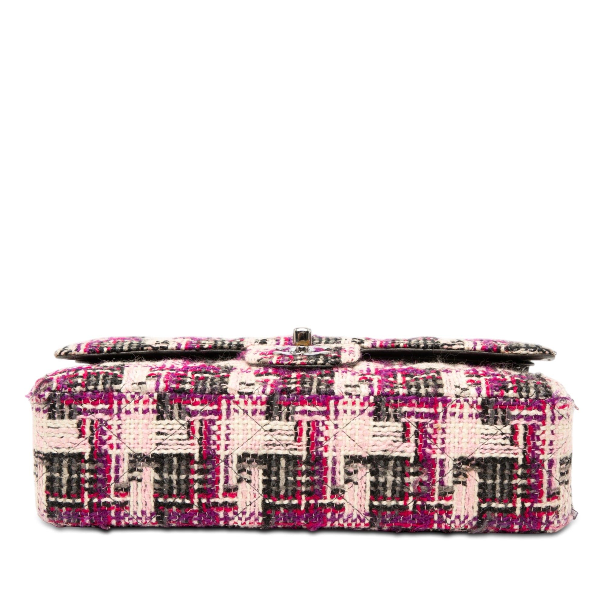 Chanel Medium Classic Tweed Double Flap Size ONE SIZE - 3 Thumbnail