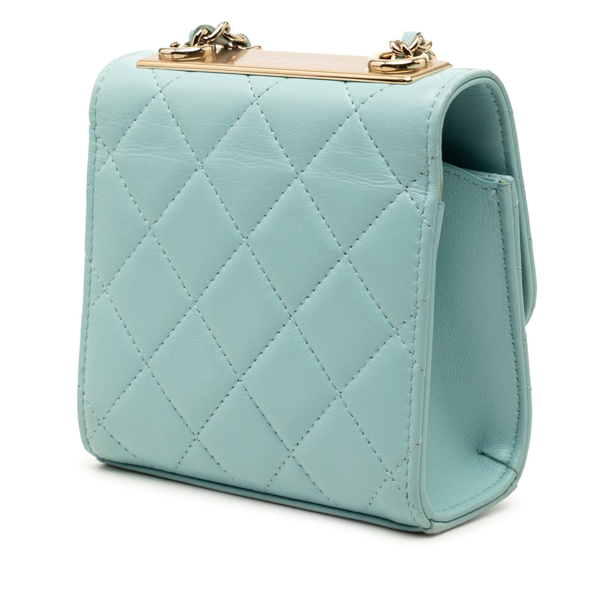 Chanel Mini Quilted Lambskin Trendy CC Clutch With Chain Size ONE SIZE - 2 Thumbnail