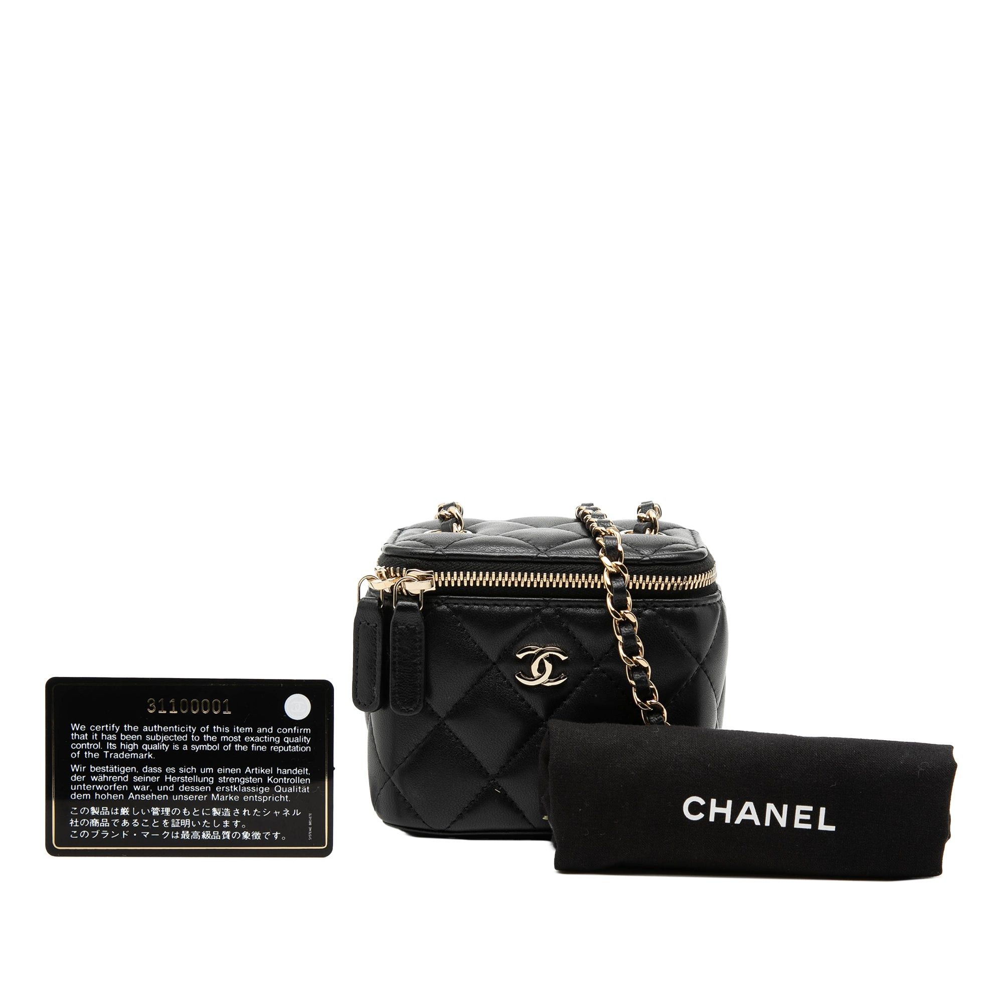 Chanel Mini Quilted Lambskin Vanity Case with Chain Size ONE SIZE - 8 Thumbnail