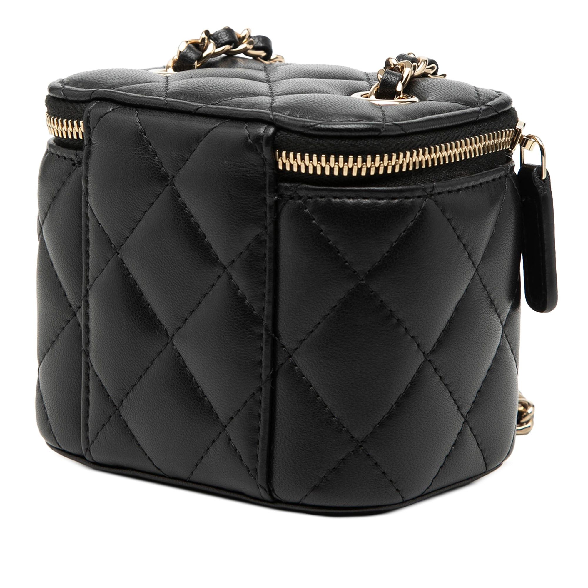Chanel Mini Quilted Lambskin Vanity Case with Chain Size ONE SIZE - 2 Thumbnail