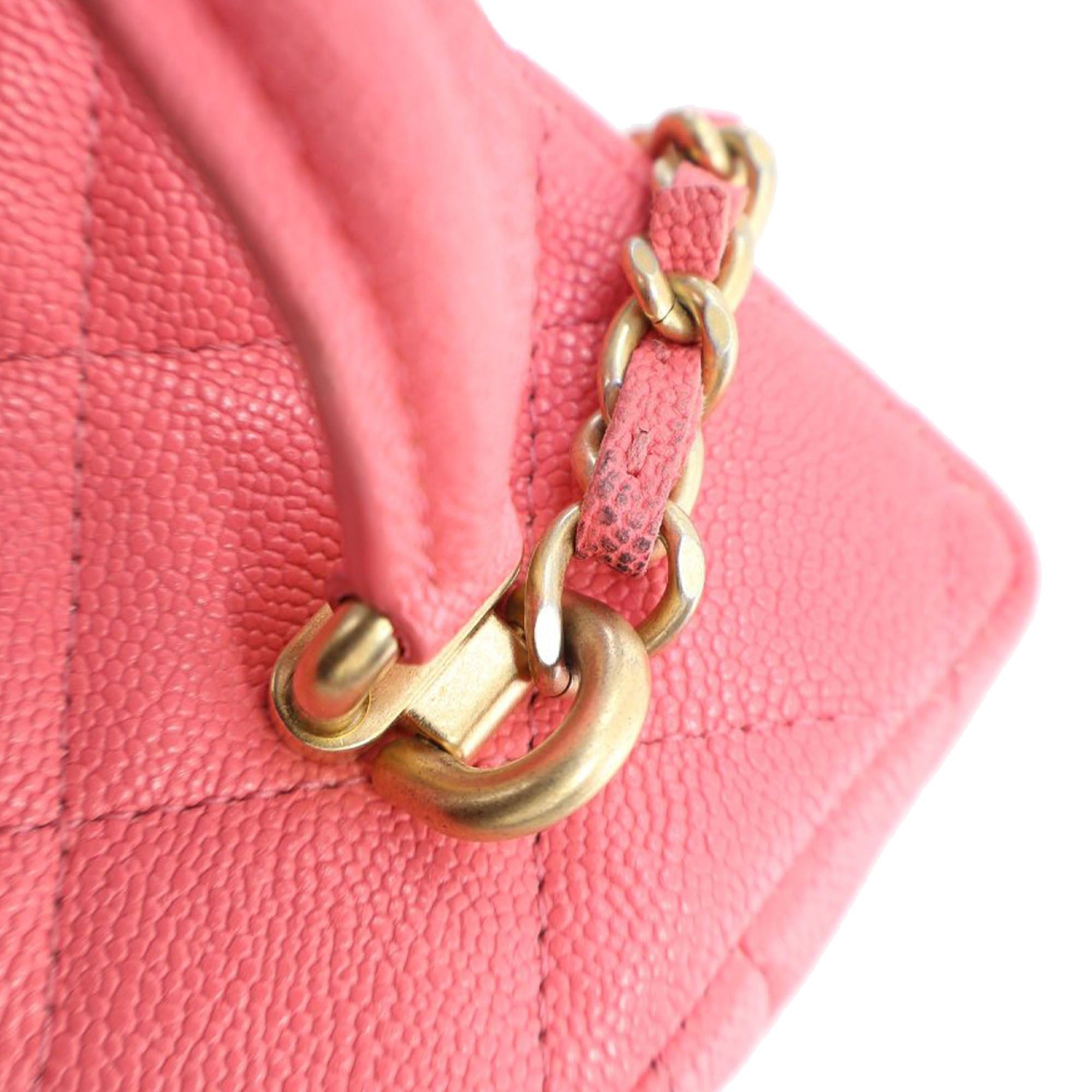 Chanel Mini CC Caviar Top Handle Vanity Case Size ONE SIZE - 7 Thumbnail