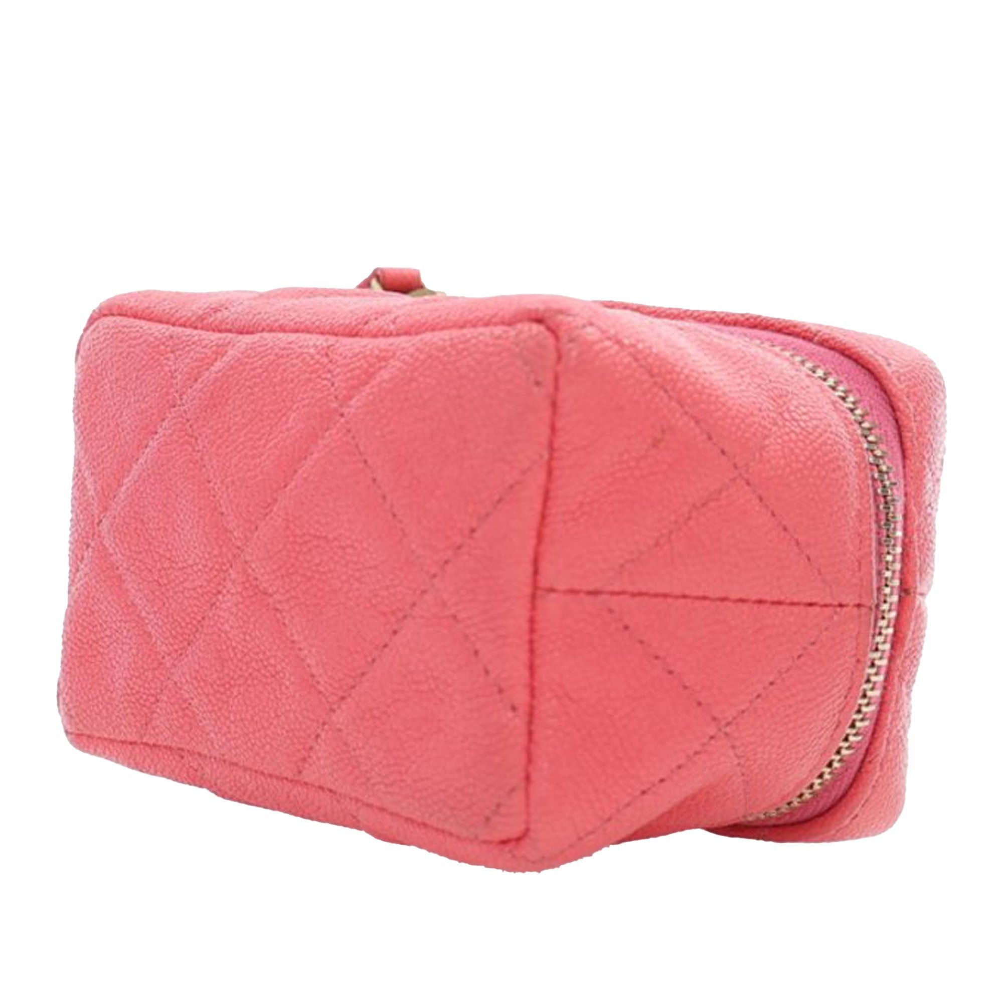 Chanel Mini CC Caviar Top Handle Vanity Case Size ONE SIZE - 12 Thumbnail