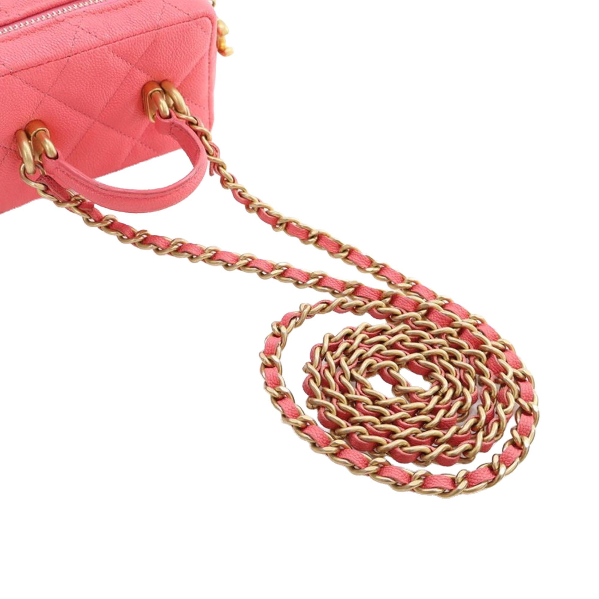 Chanel Mini CC Caviar Top Handle Vanity Case Size ONE SIZE - 14 Thumbnail