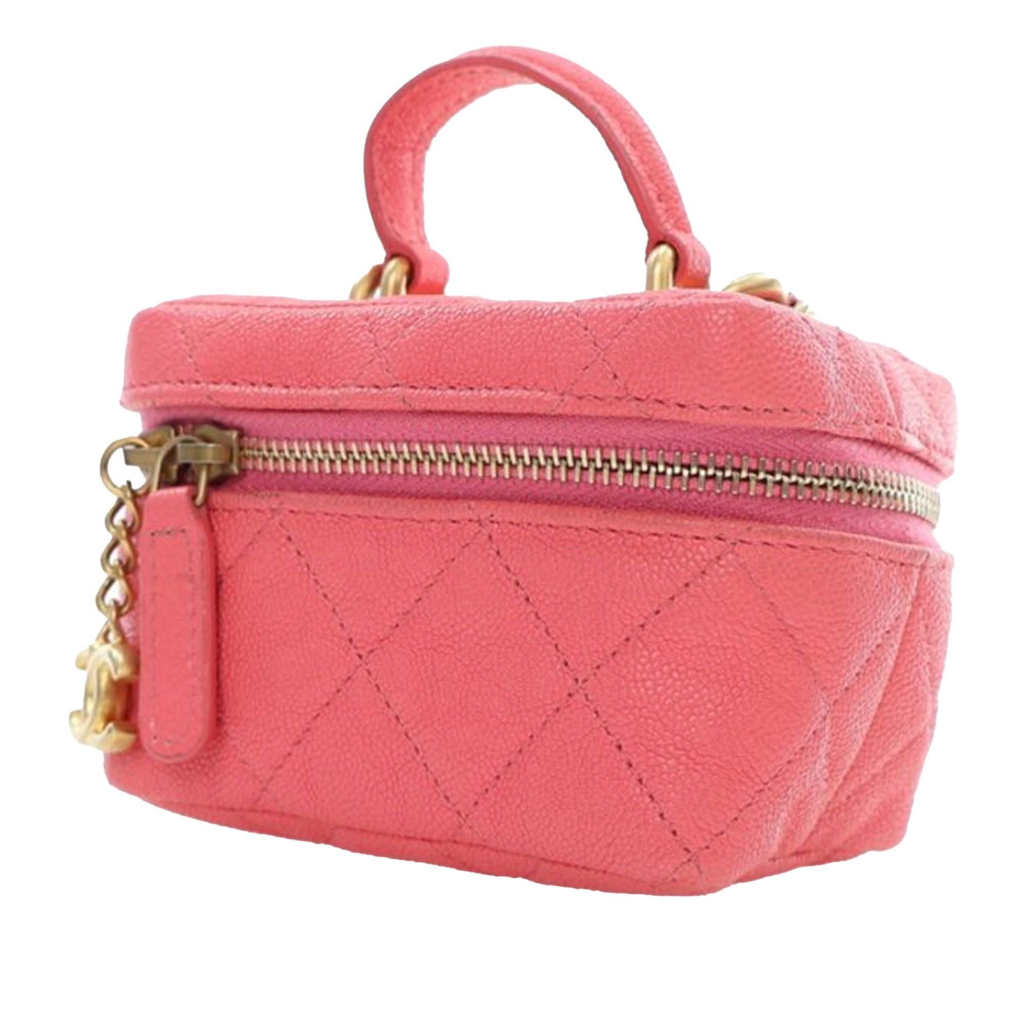 Chanel Mini CC Caviar Top Handle Vanity Case Size ONE SIZE - 10 Thumbnail