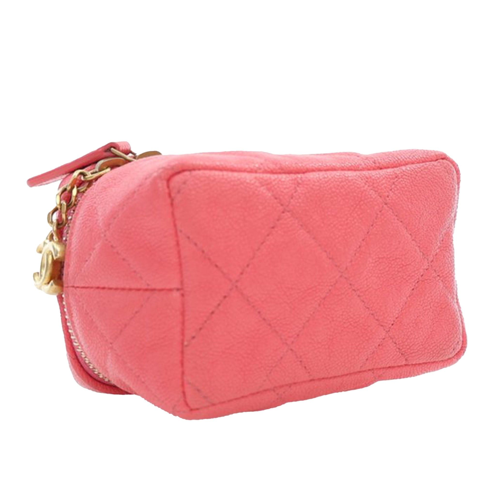 Chanel Mini CC Caviar Top Handle Vanity Case Size ONE SIZE - 13 Thumbnail