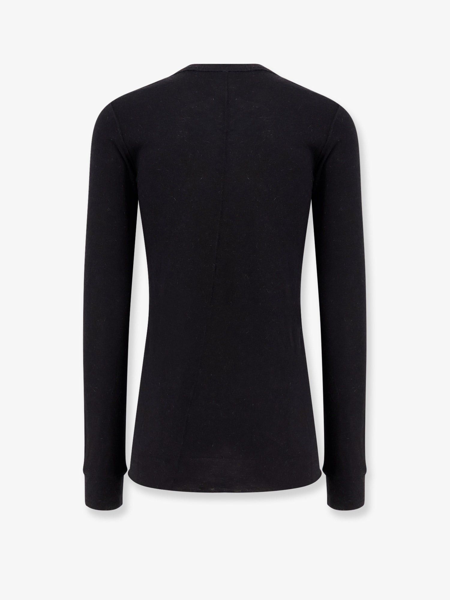 Rick Owens Basic Ls T Viscose Blend T-Shirt Size US L / EU 52-54 / 3 - 2 Thumbnail