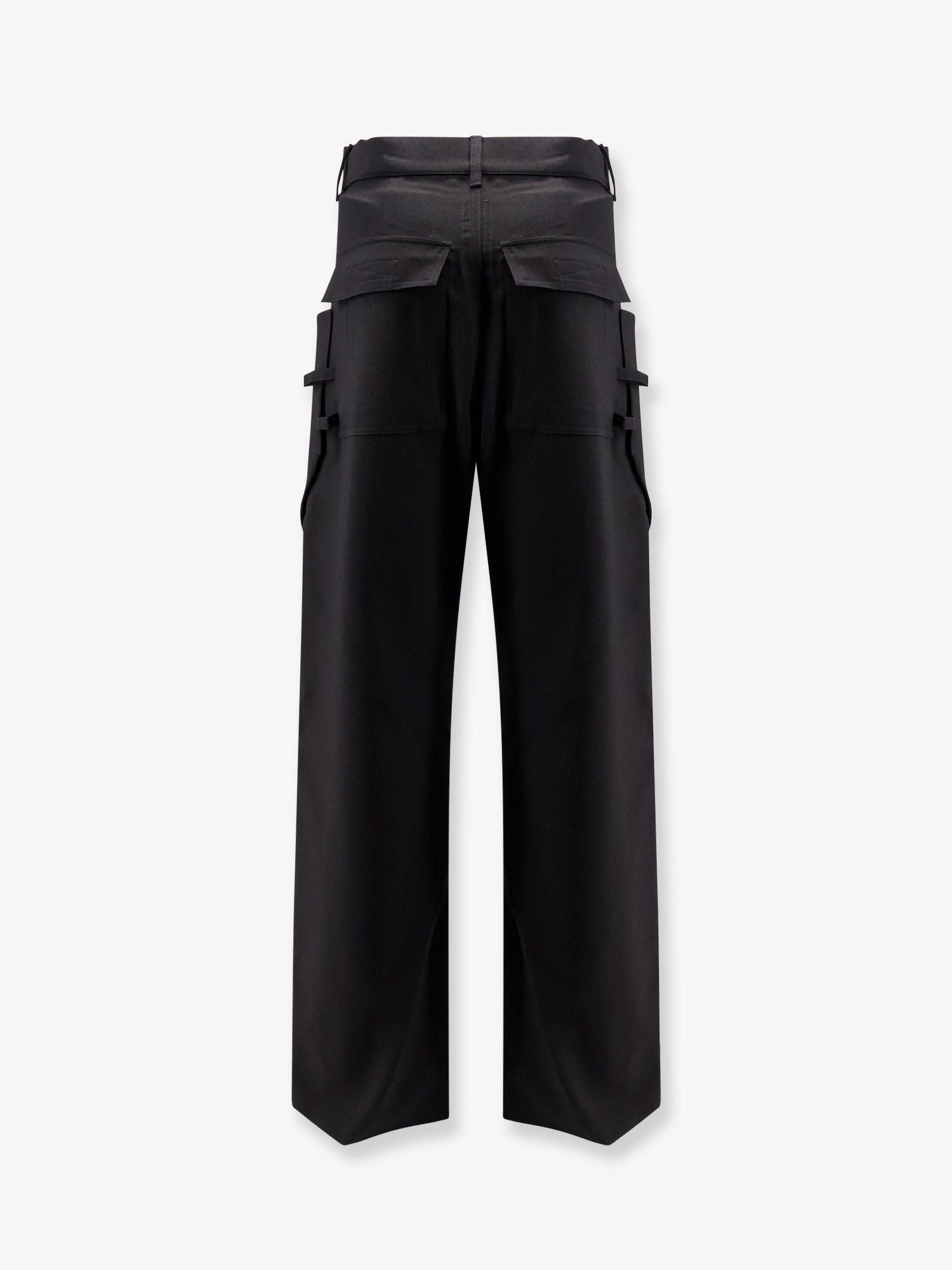 Rick Owens Stefan Cargo Virgin Wool Trousers Size US 30 / EU 46 - 2 Thumbnail