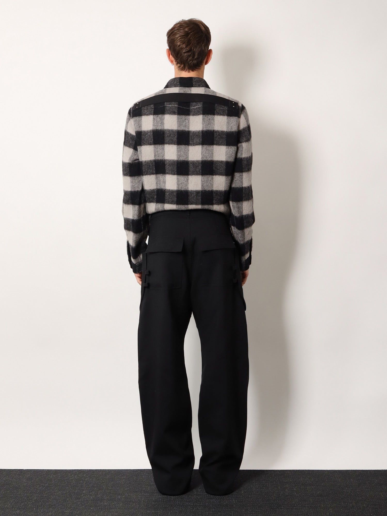 Rick Owens Stefan Cargo Virgin Wool Trousers Size US 30 / EU 46 - 5 Thumbnail