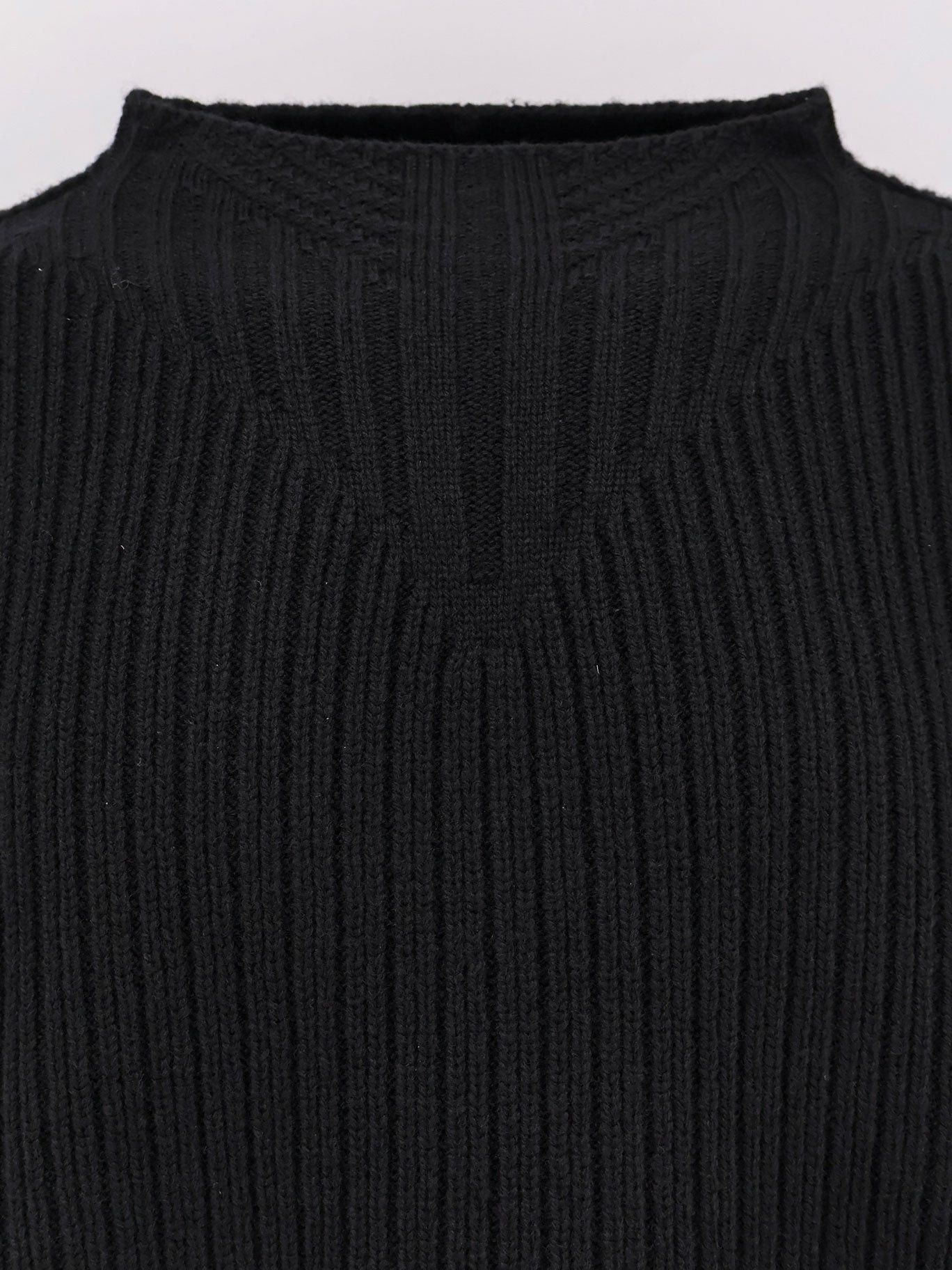 Rick Owens Fisherman Round Neck Virgin Wool Sweater Size US M / EU 48-50 / 2 - 3 Thumbnail