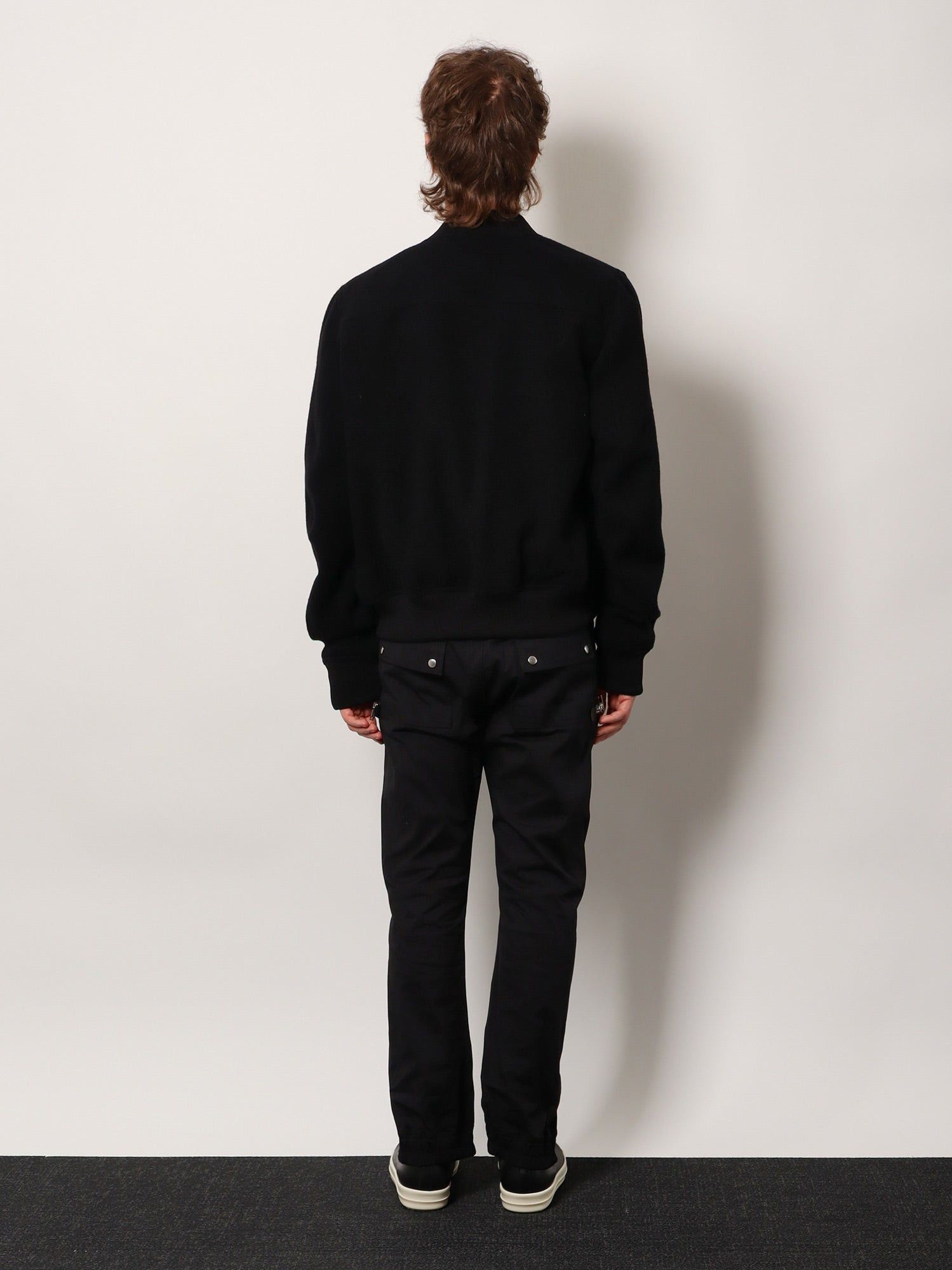 Rick Owens Bauhaus Flight Virgin Wool Bomber Size US M / EU 48-50 / 2 - 5 Thumbnail